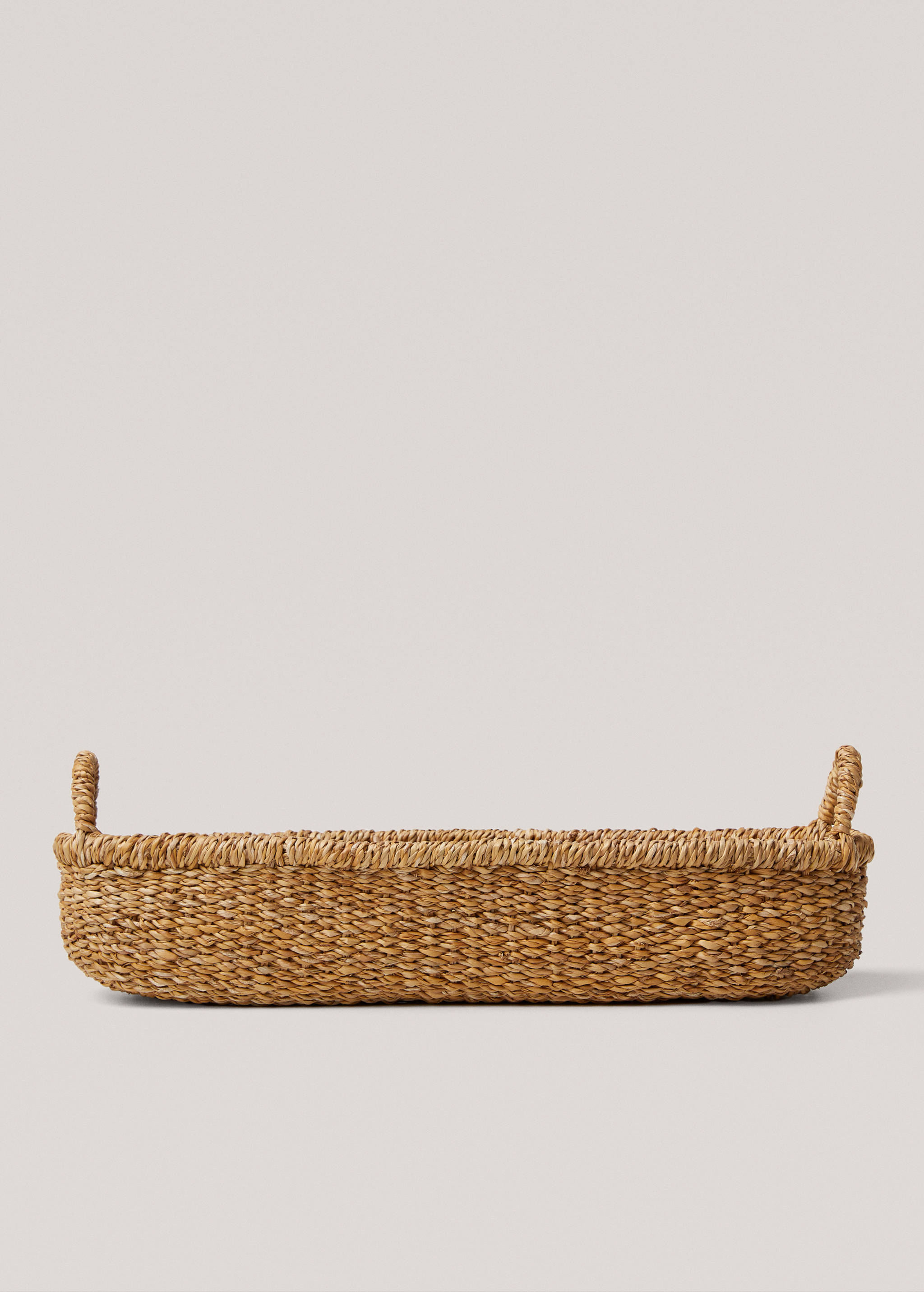 Rectangular basket with handles - Article without model