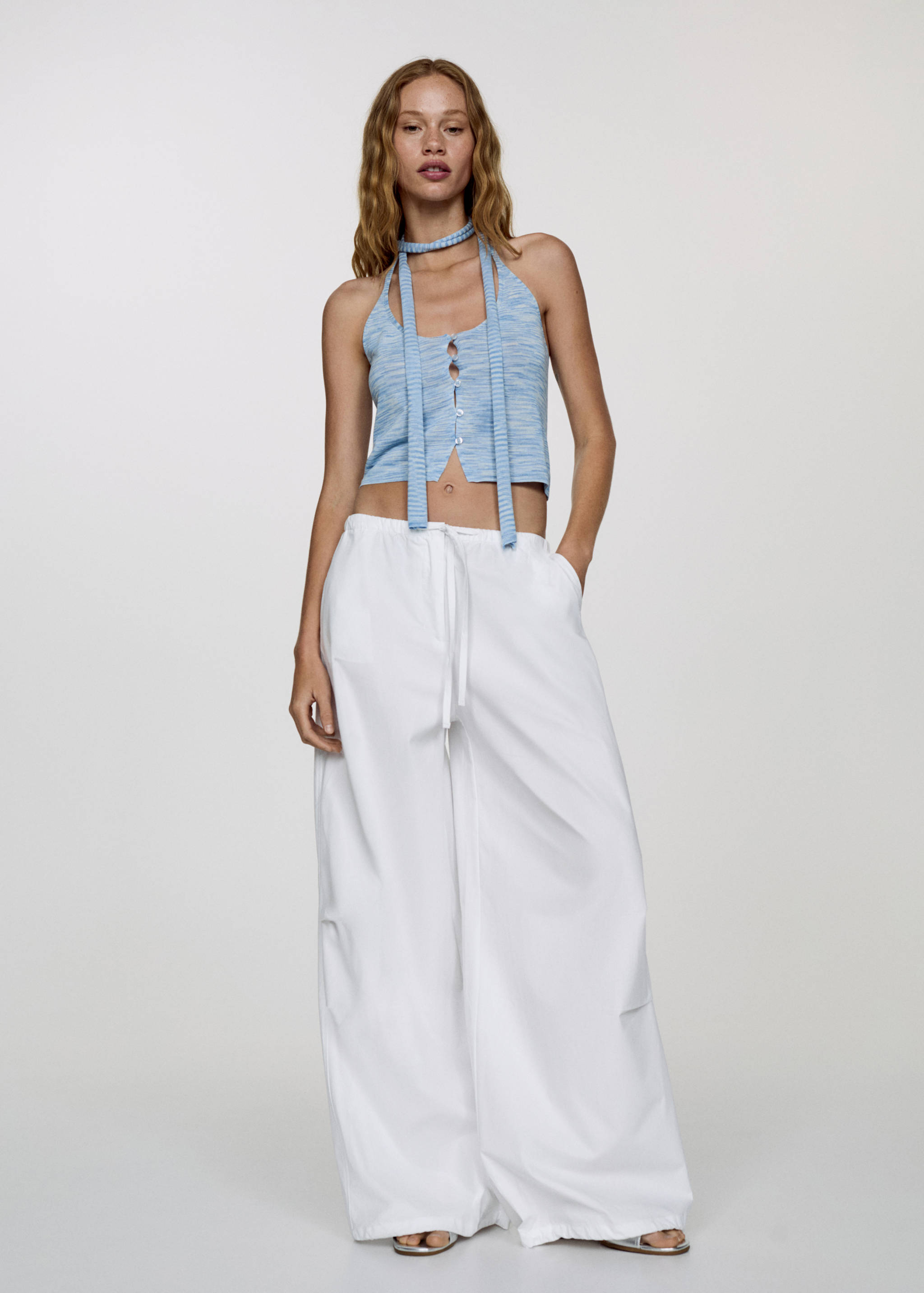 100% cotton parachute trousers - General plane