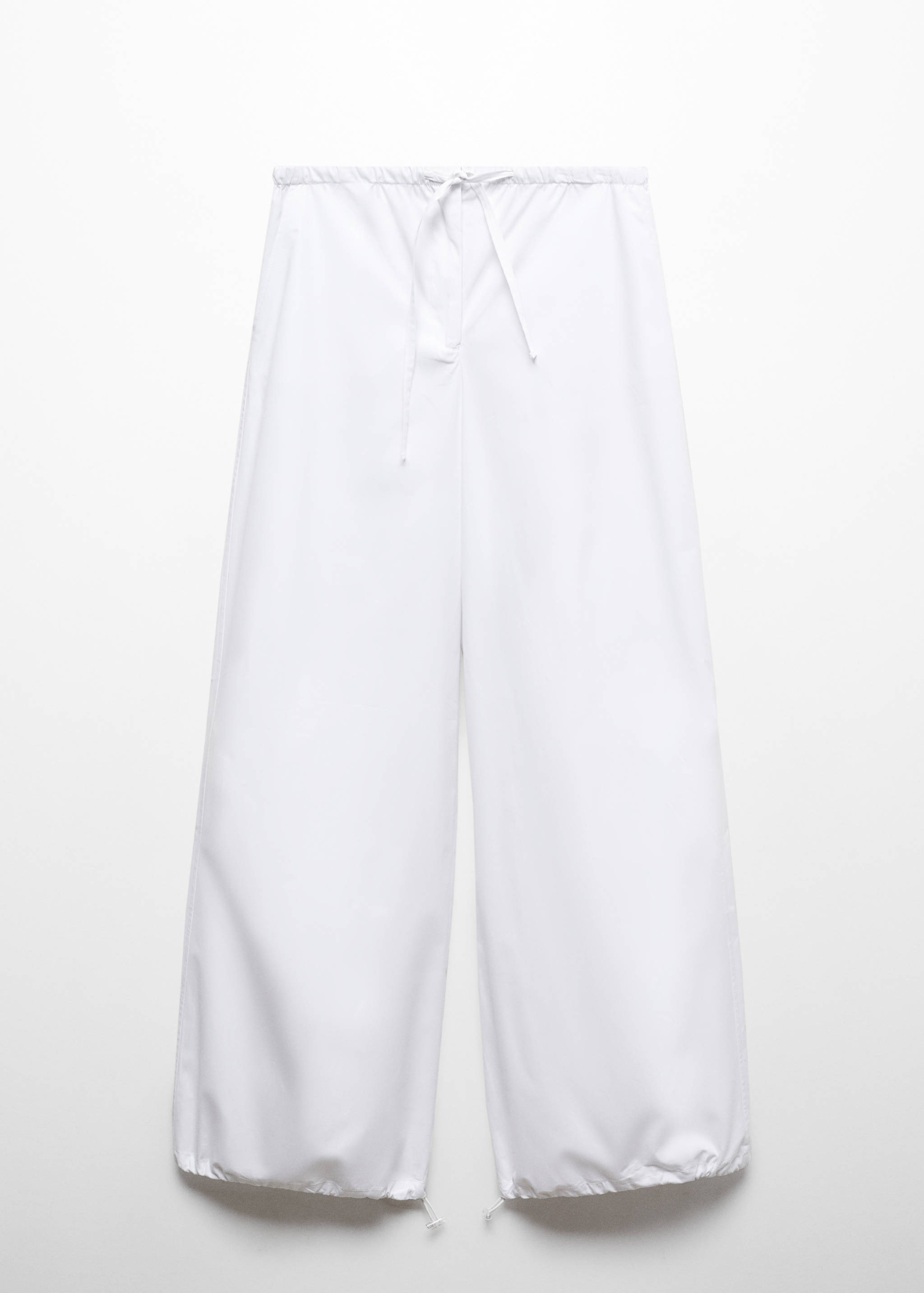 100% cotton parachute trousers - Article without model