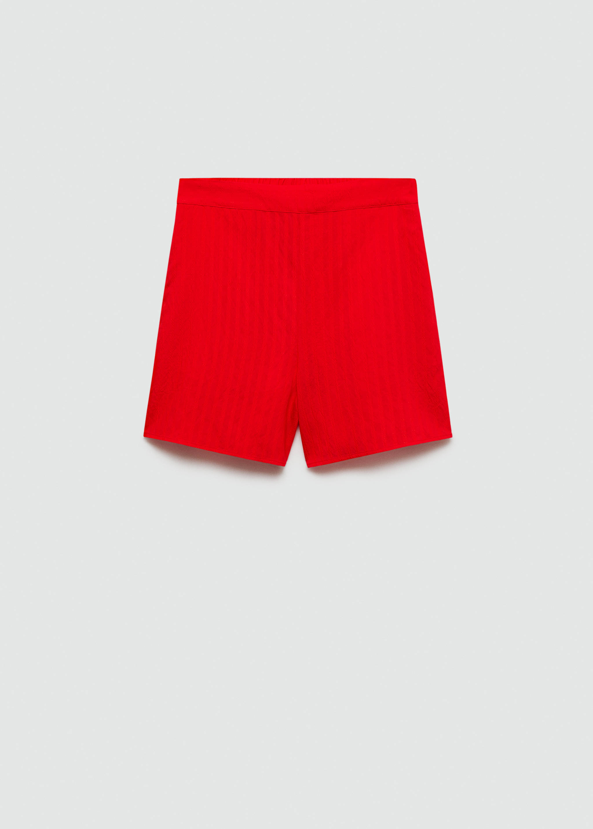 Stripe-printed shorts - Article without model