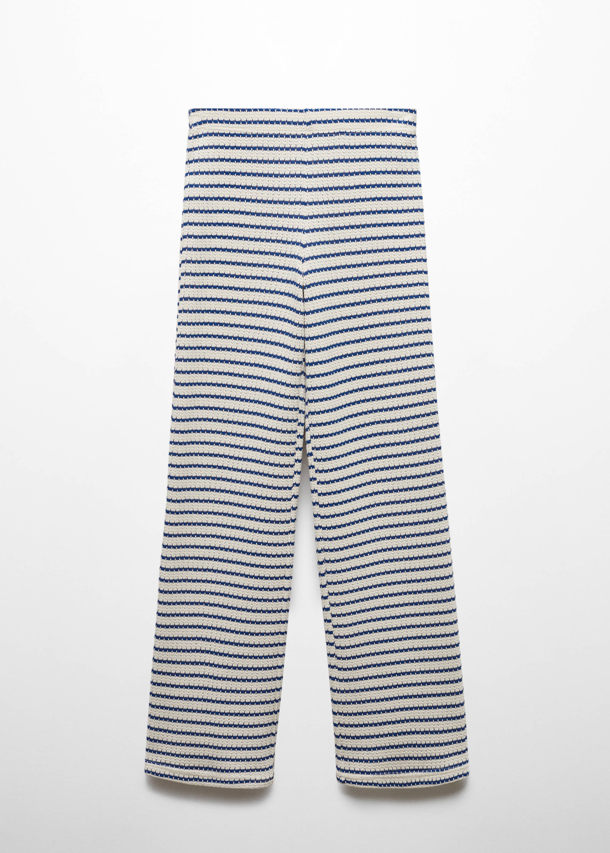 Crochet striped trousers - Article without model