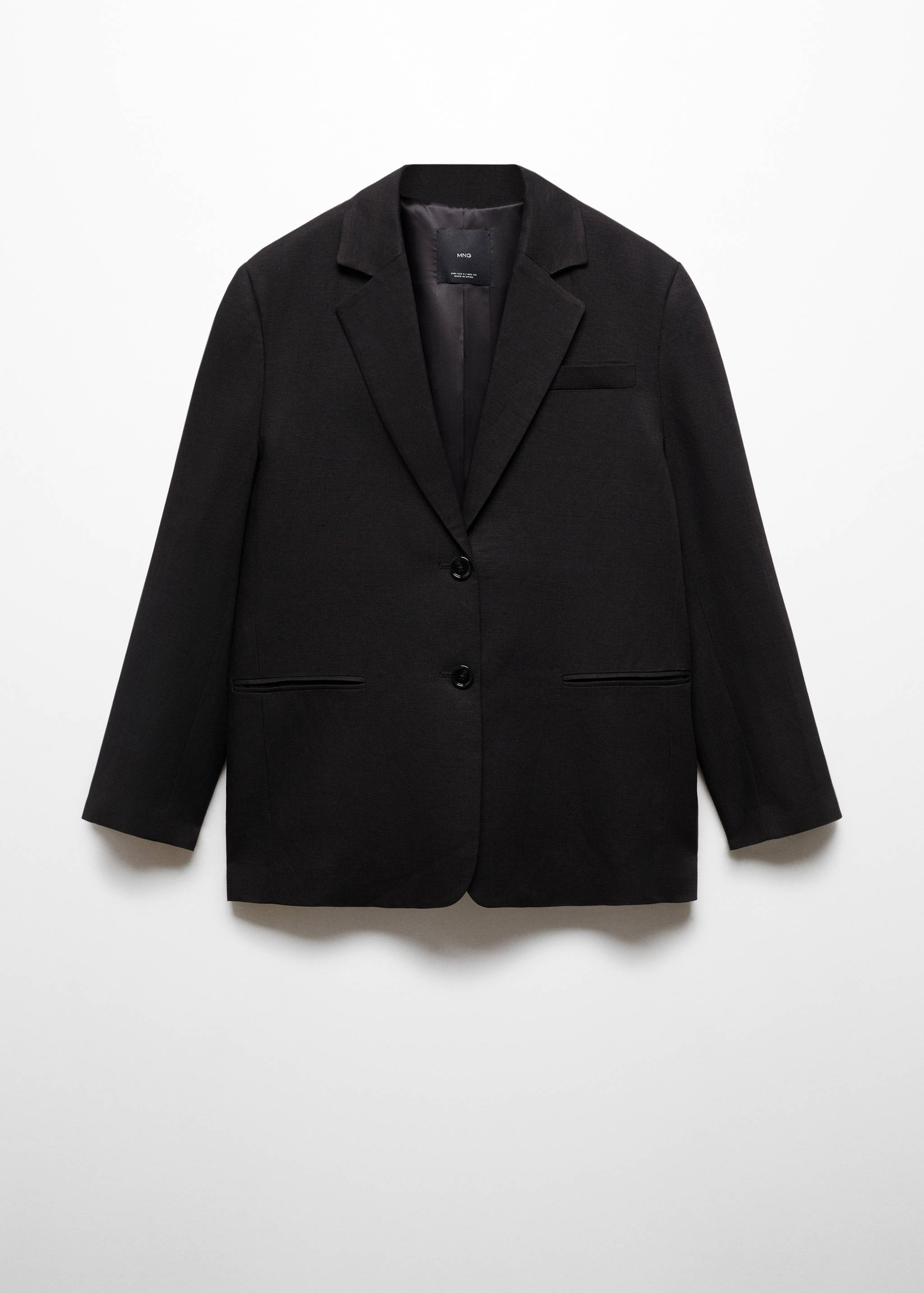 Linen jacket with buttons - Article without model