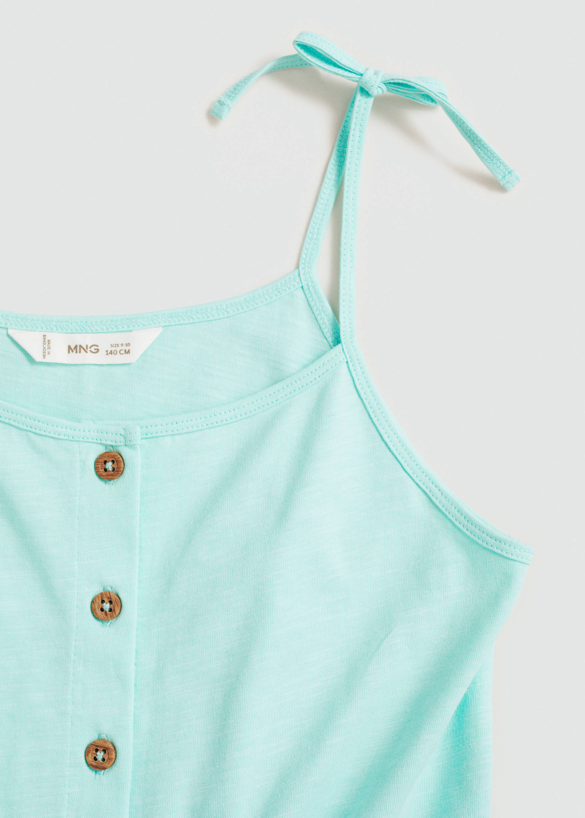 Cotton short jumpsuit - Details of the article 8