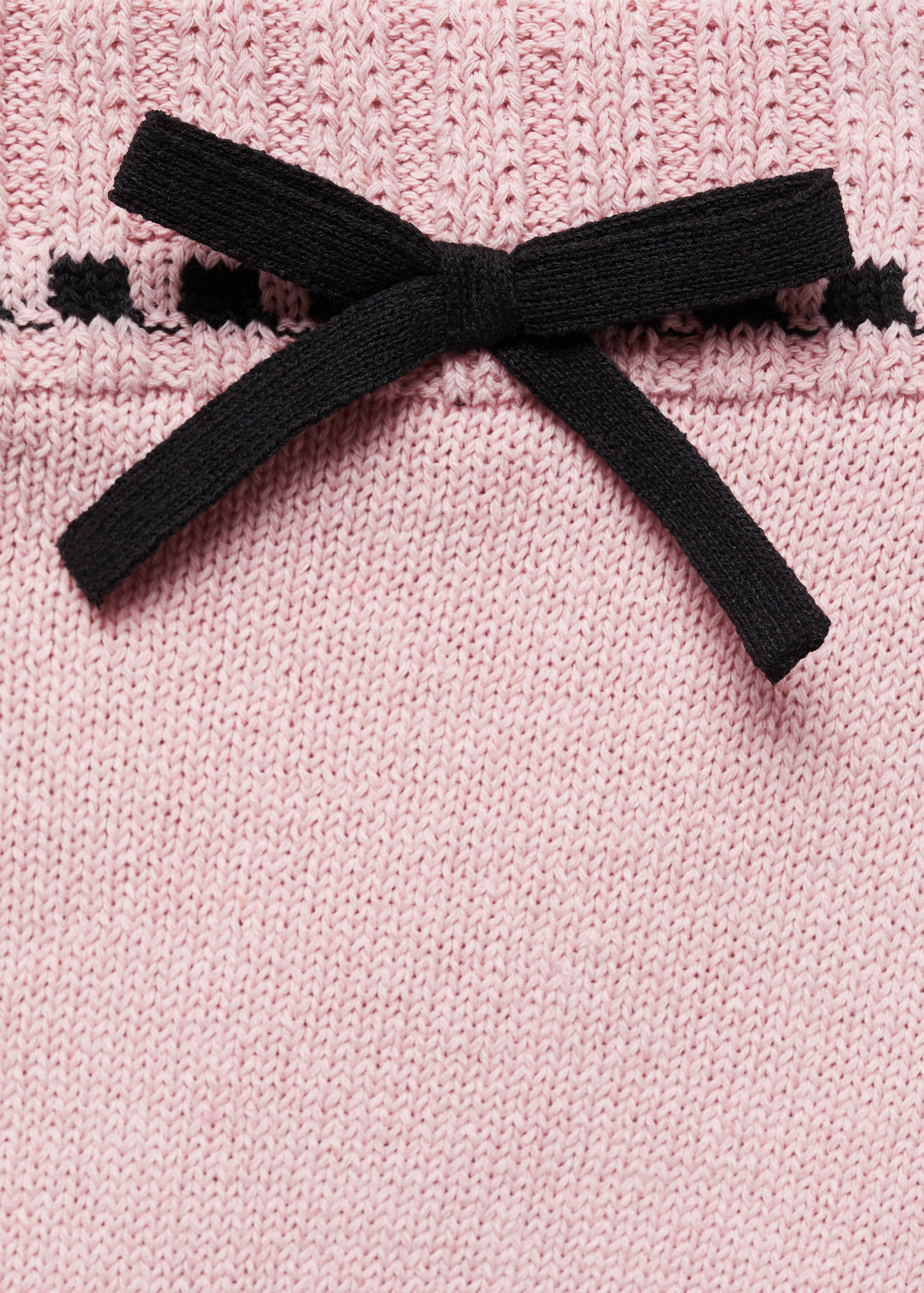 Contrast shorts with bow detail - Details of the article 8