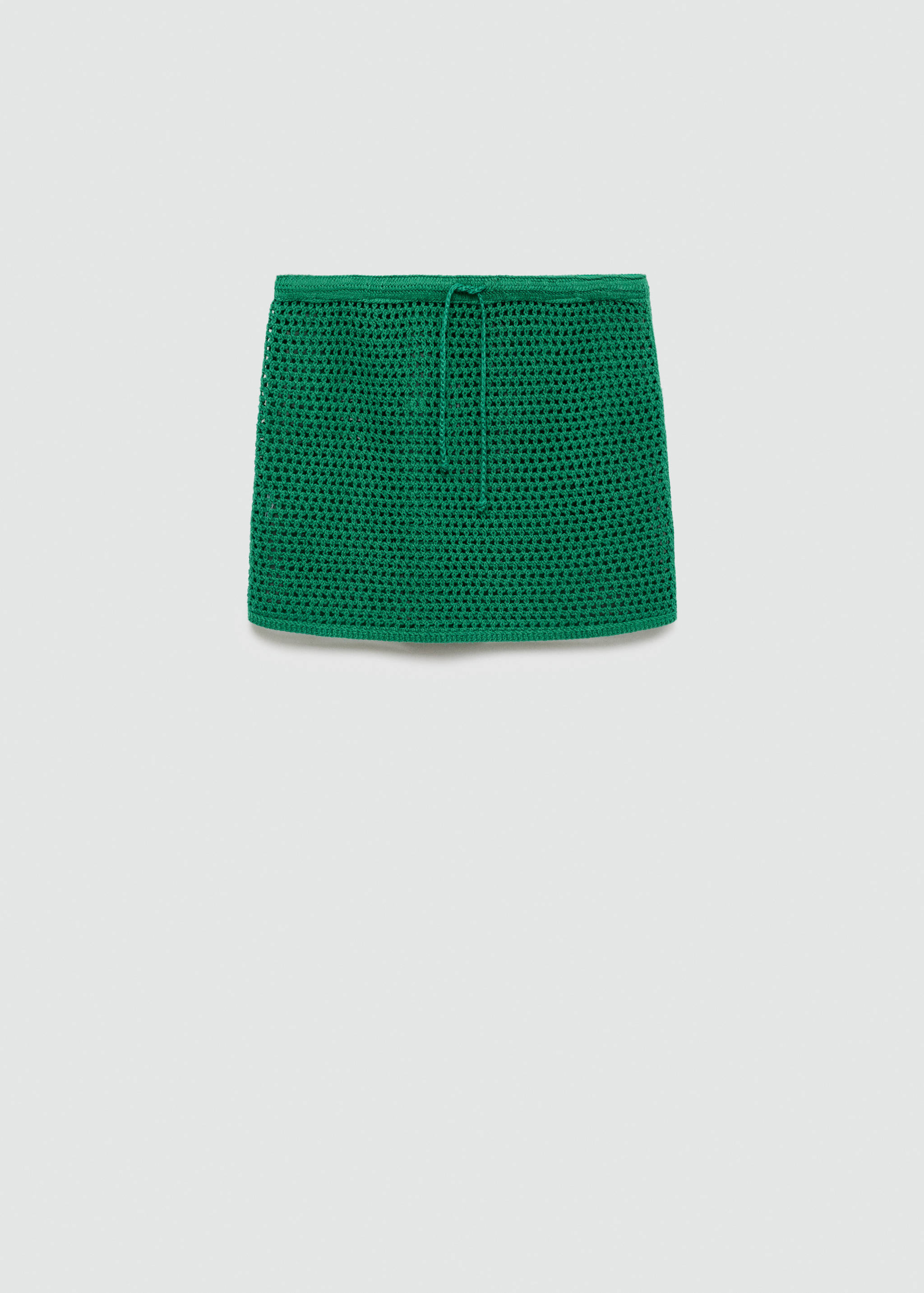 Crochet mini skirt - Article without model