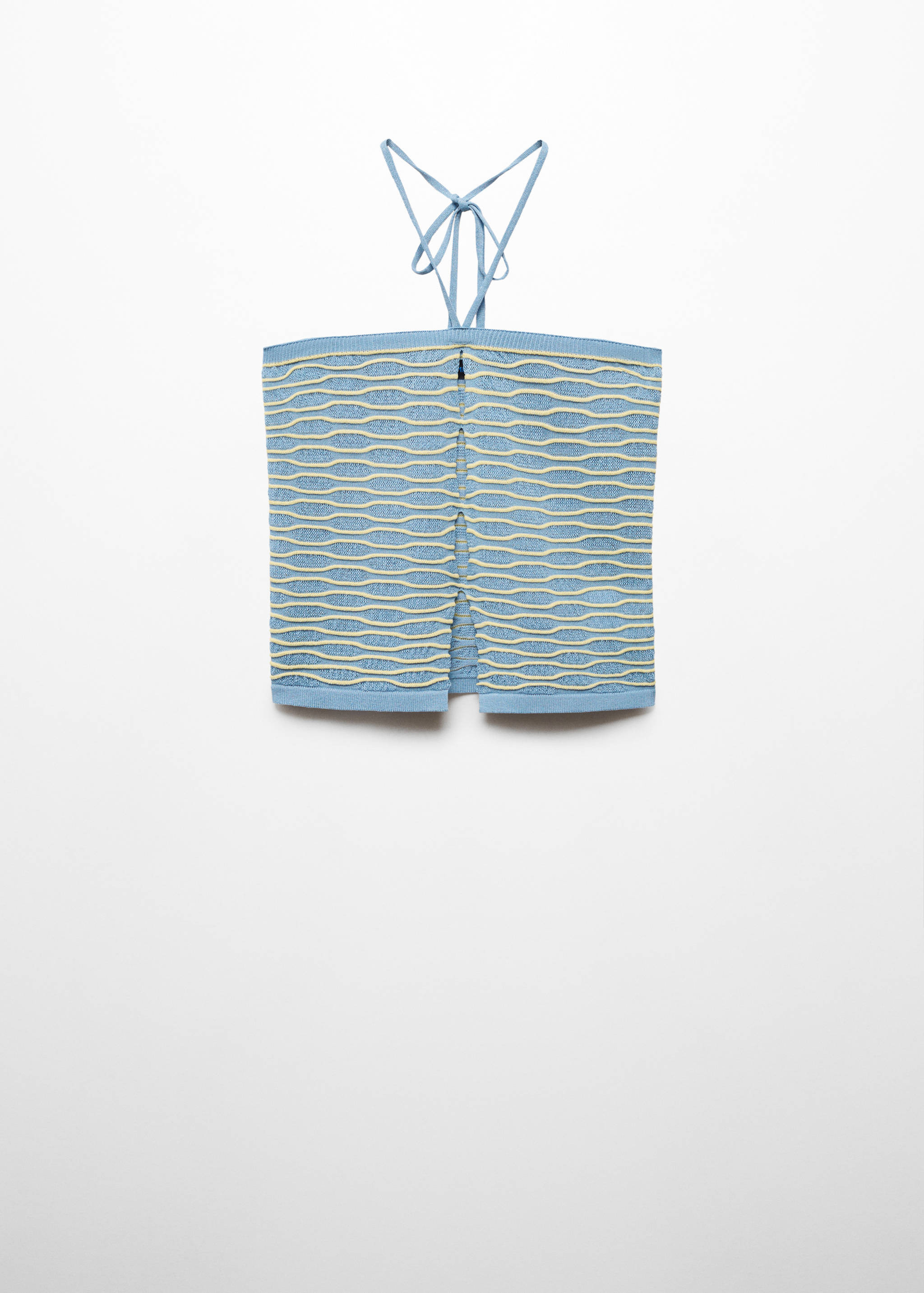 Top halter point texture - Article sans modèle