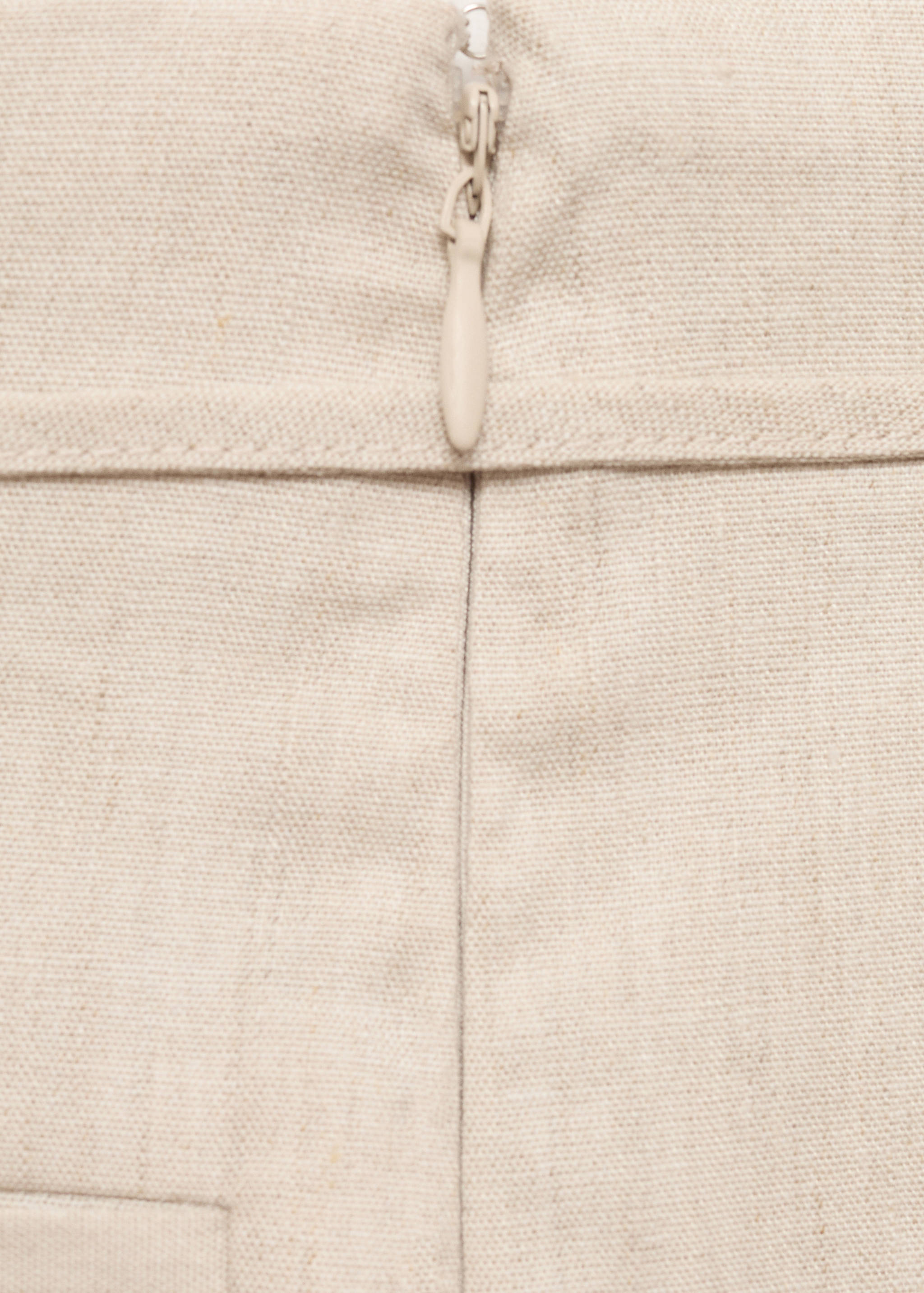 Linen shorts with bow - Details of the article 0