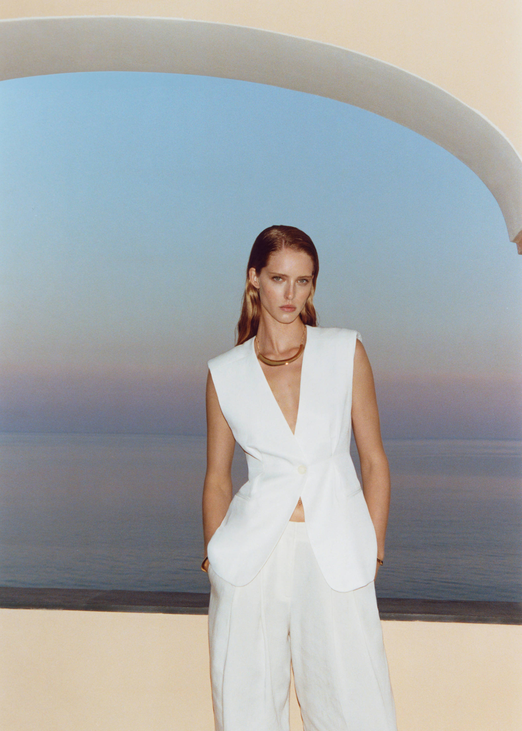 Gilet long bouton - Détail de l'article 6