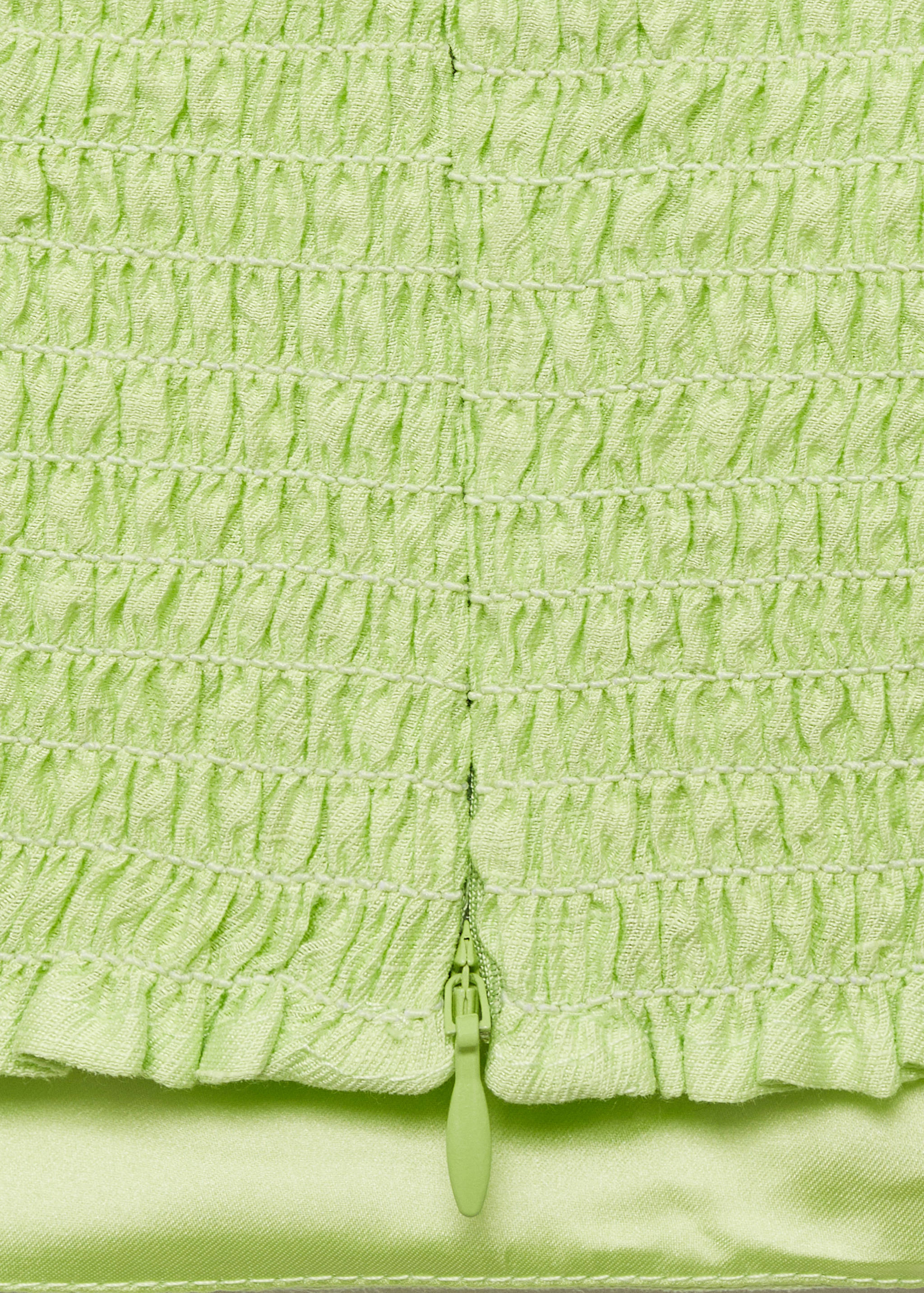 Draped crop top - Details of the article 0