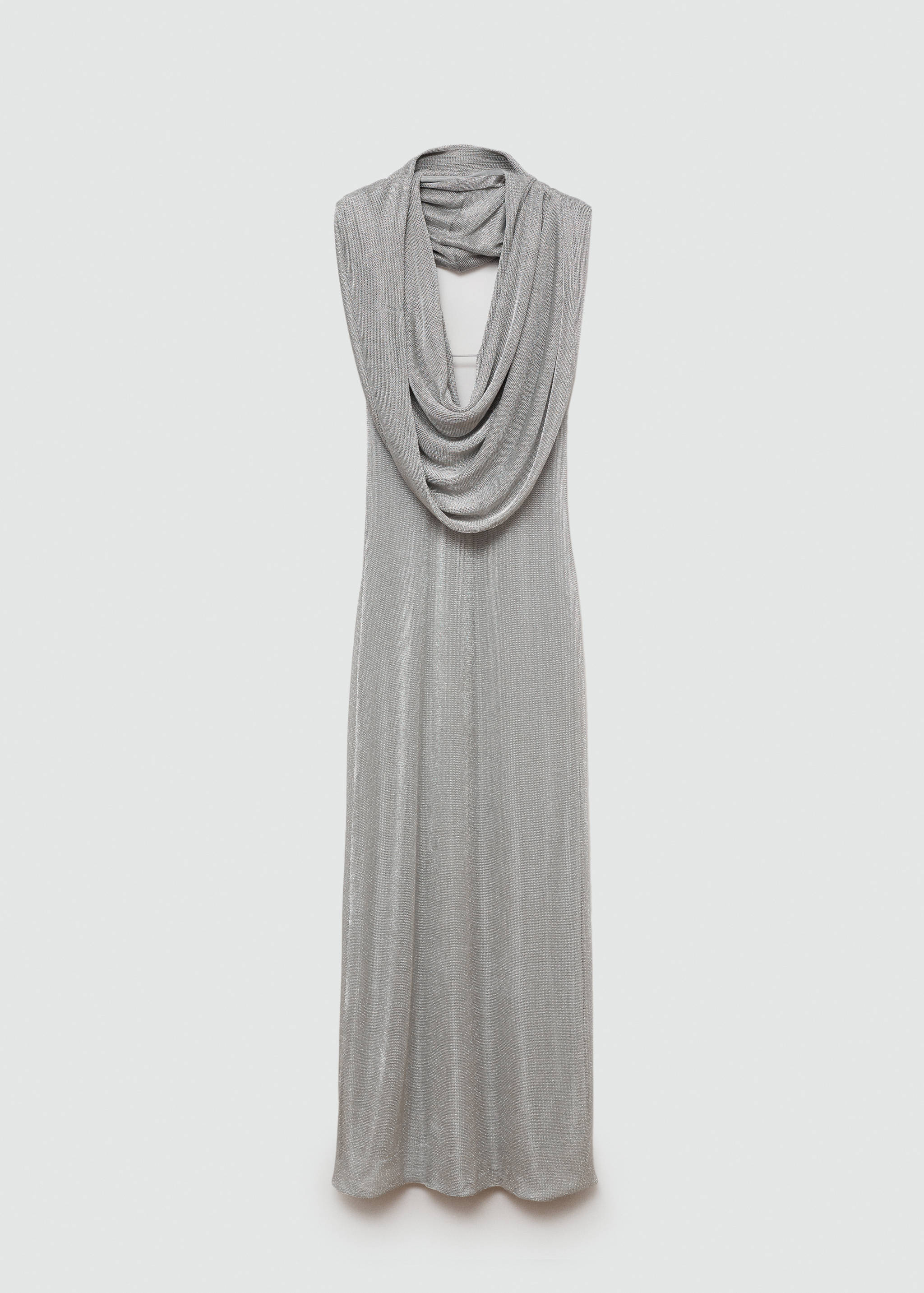 Lurex multi-position hooded dress - Article without model