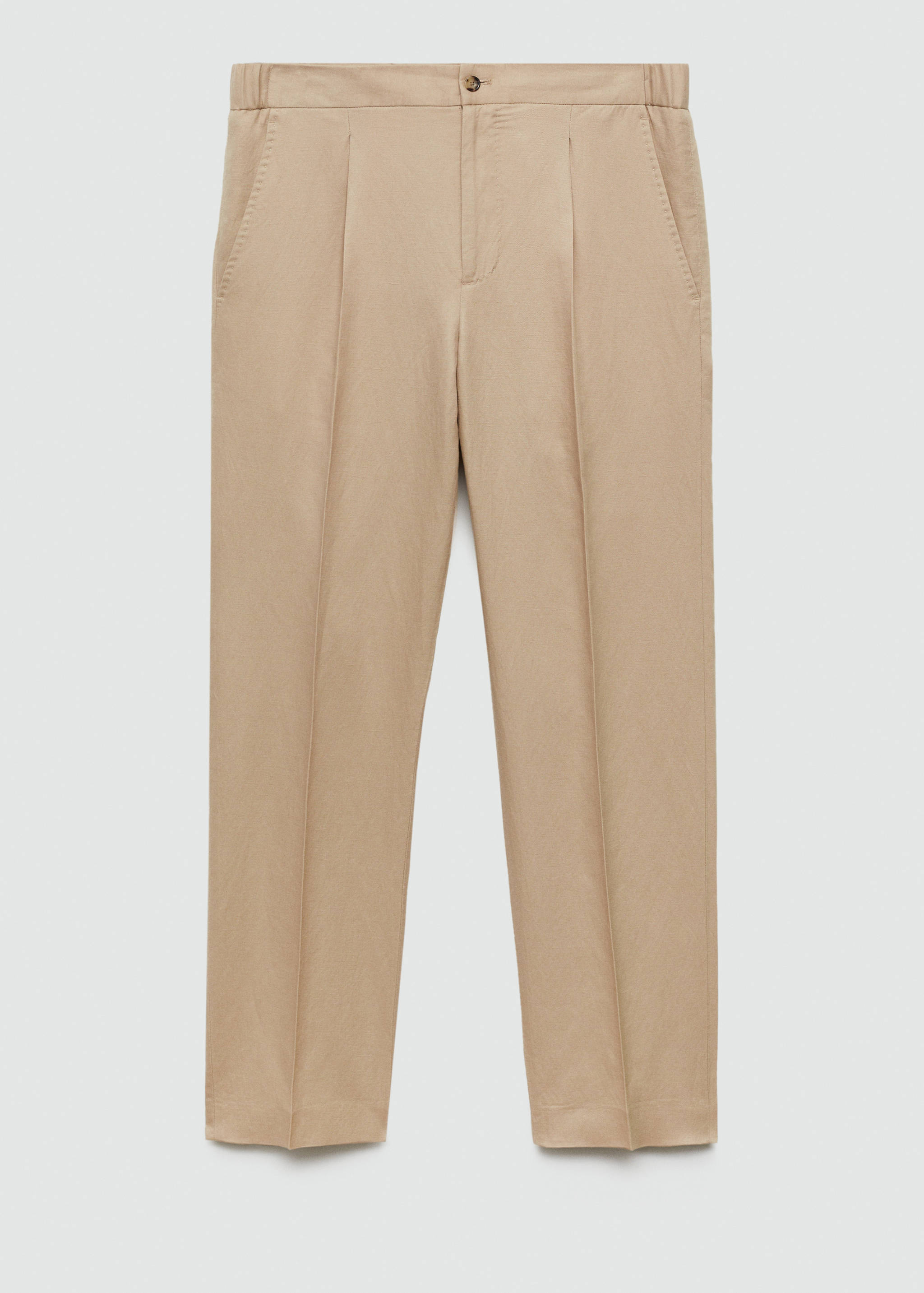 Pantalon Tencel lin pinces - Article sans modèle