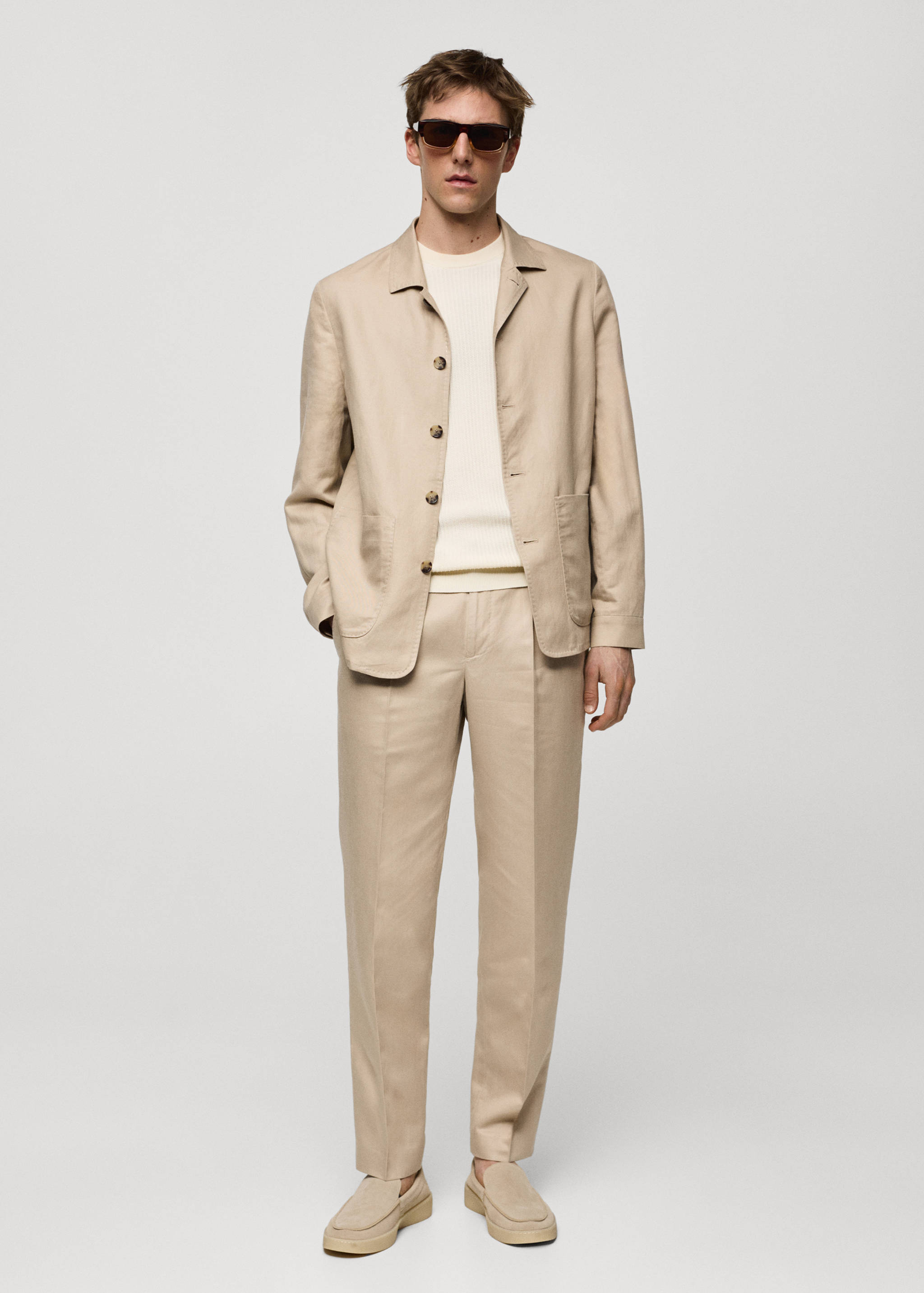 Pantalon Tencel lin pinces - Détail de l'article 9