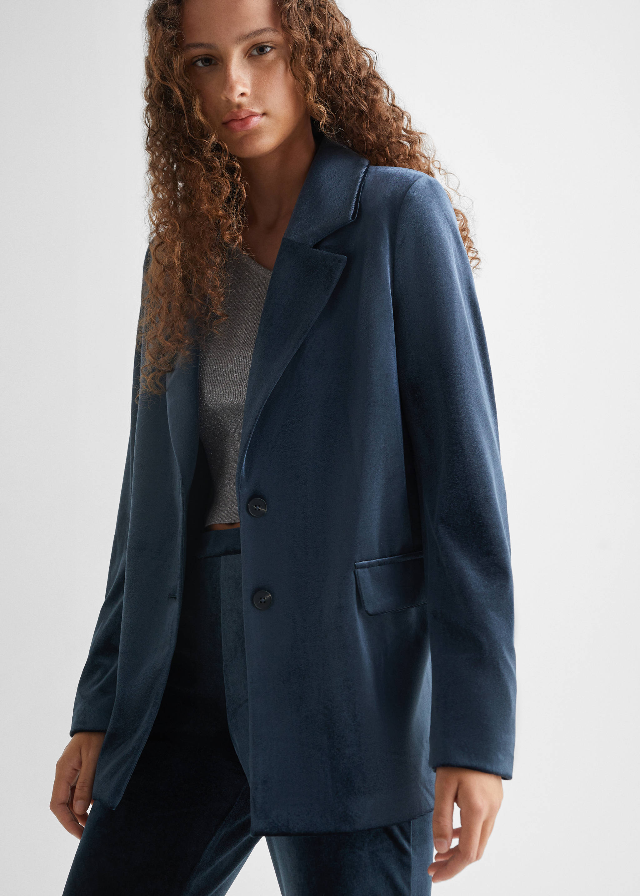 Velvet blazer - Details of the article 4