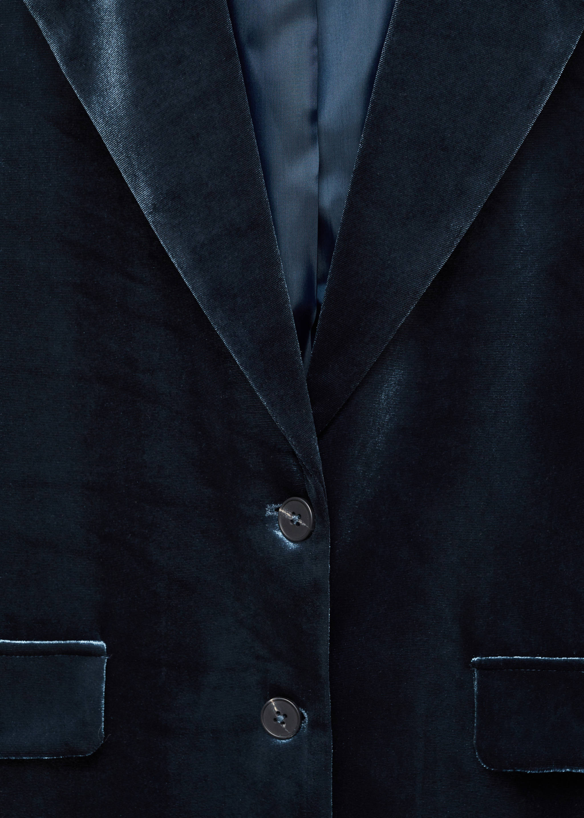 Velvet blazer - Details of the article 8
