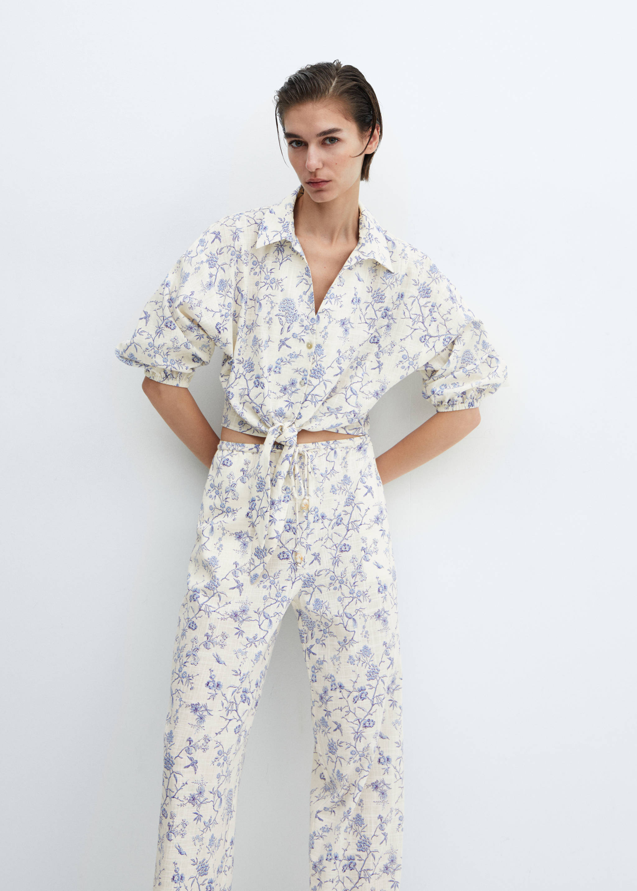 Pantalon imprimé coton - Détail de l'article 2