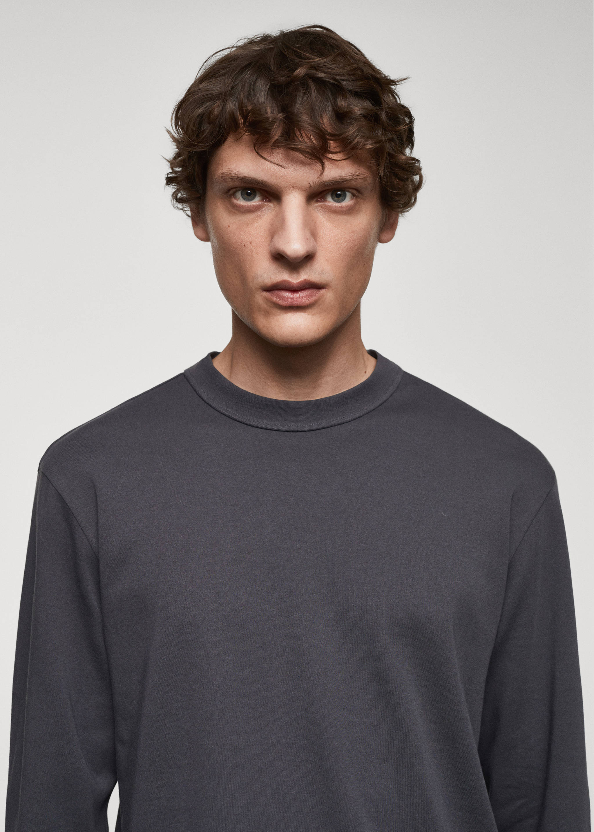 T-shirt 100 % coton manches longues - Détail de l'article 1