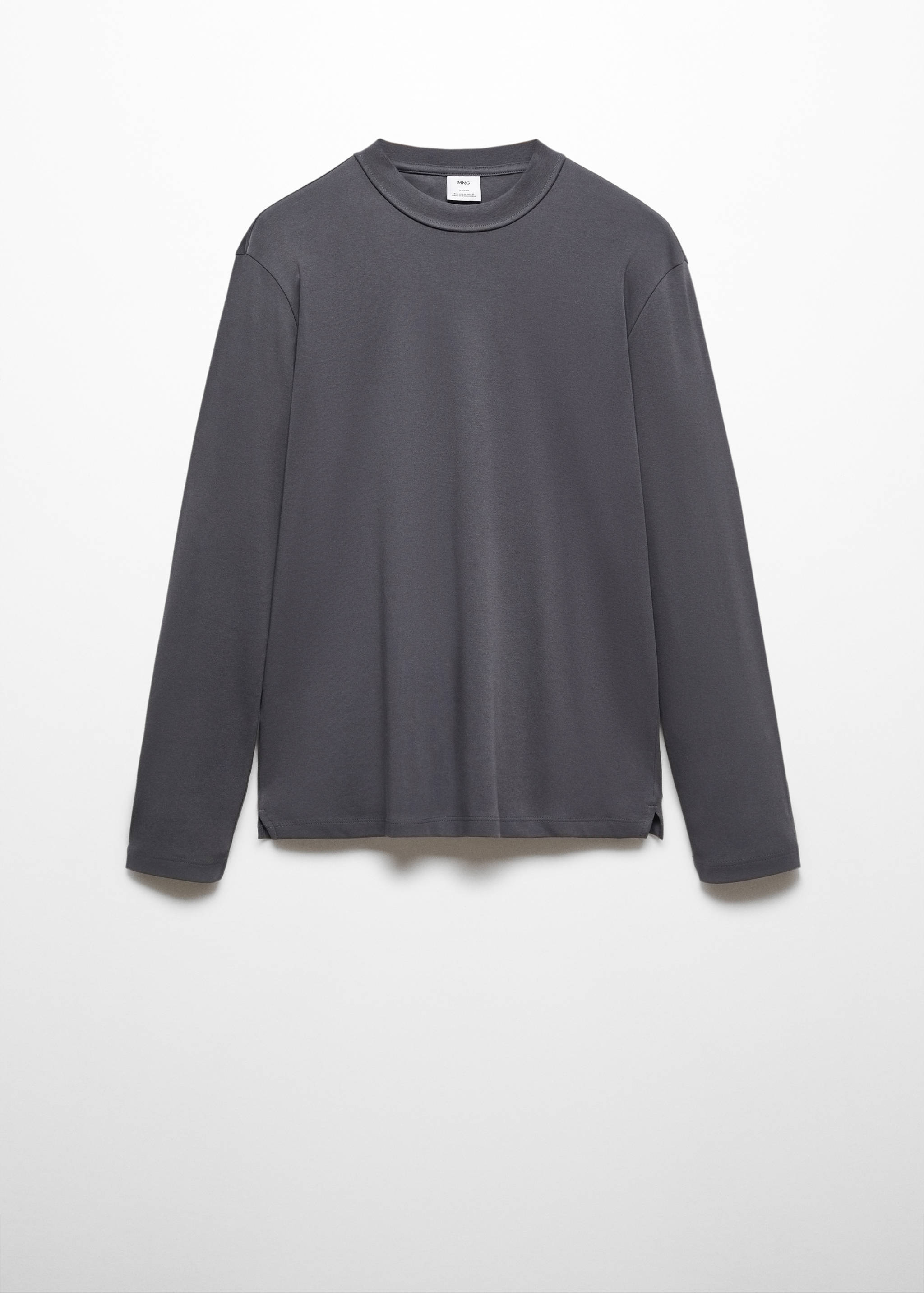 T-shirt 100 % coton manches longues - Article sans modèle