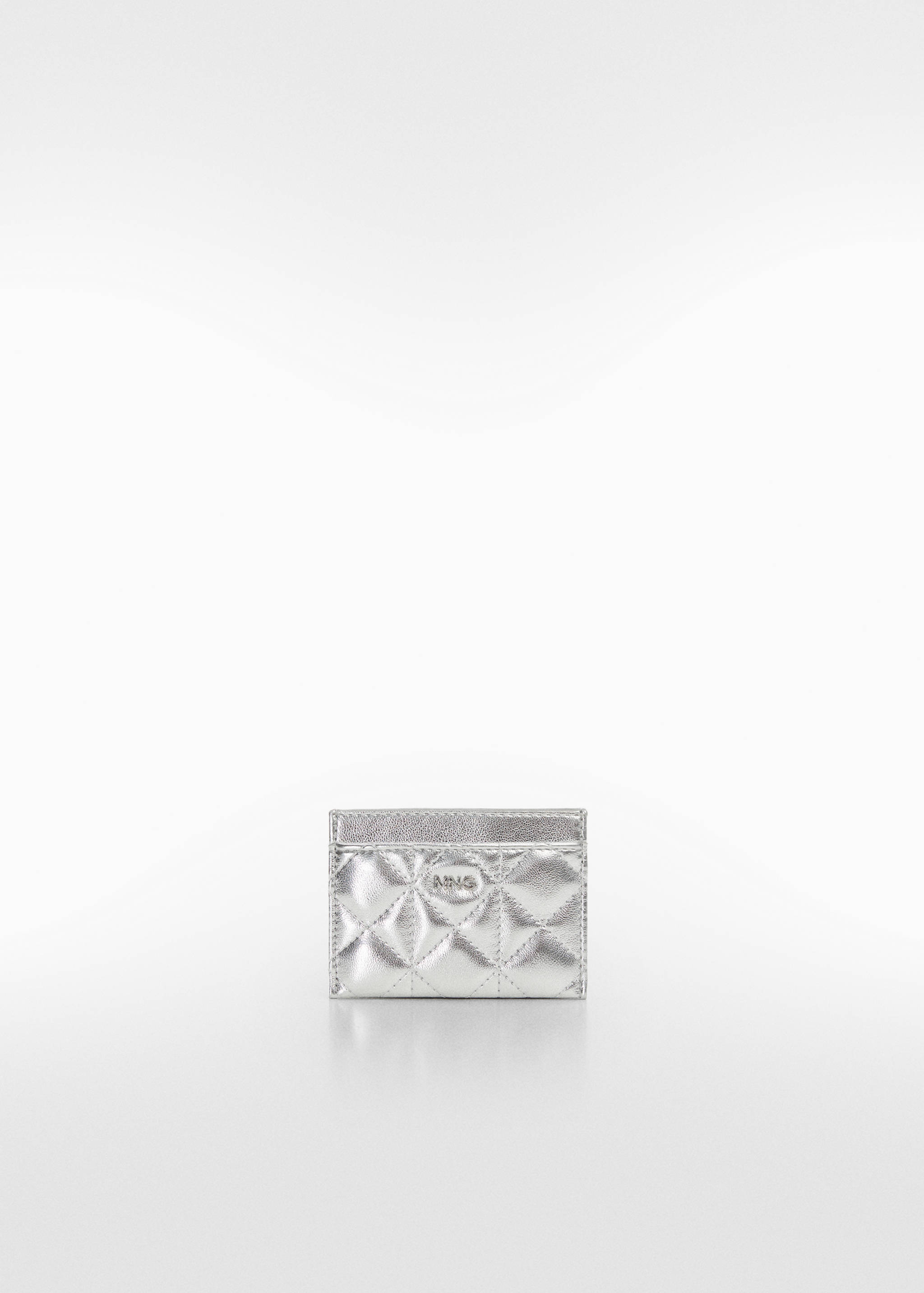 Quilted cardholder with logo - Article without model