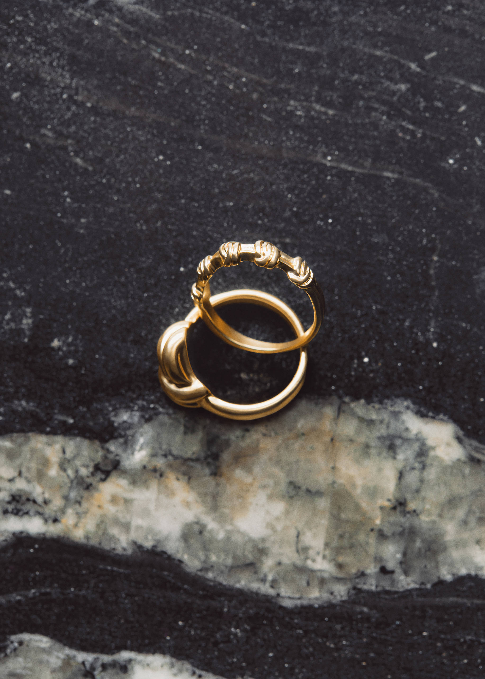 Lot bagues entrelacées - Détail de l'article 7