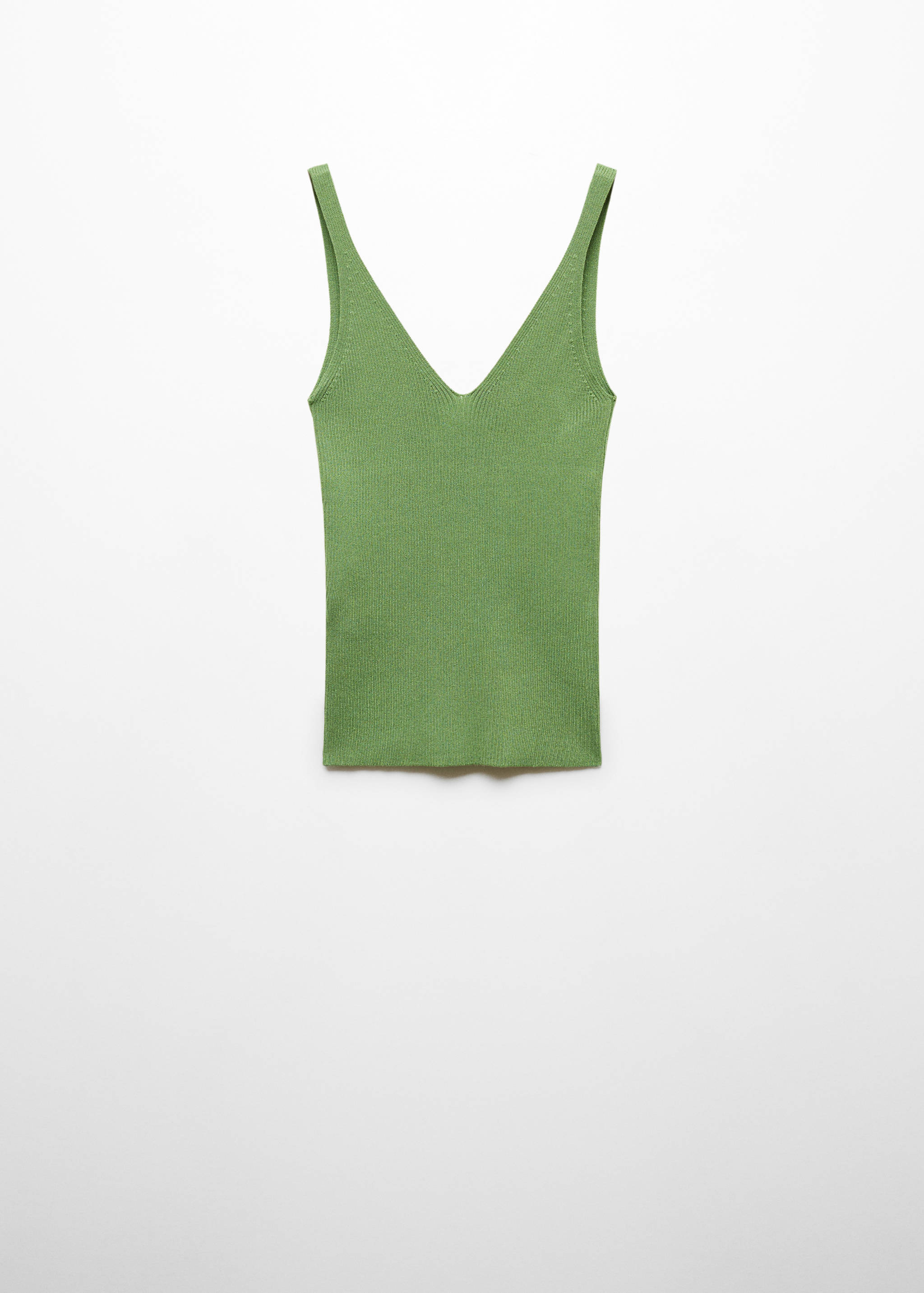 V-neck knitted top - Article without model