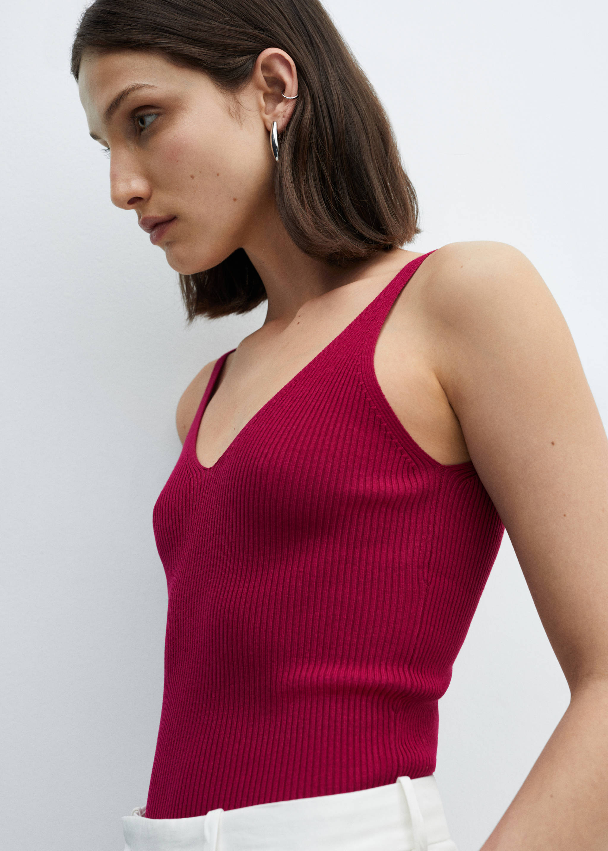 Top maille col V - Détail de l'article 1