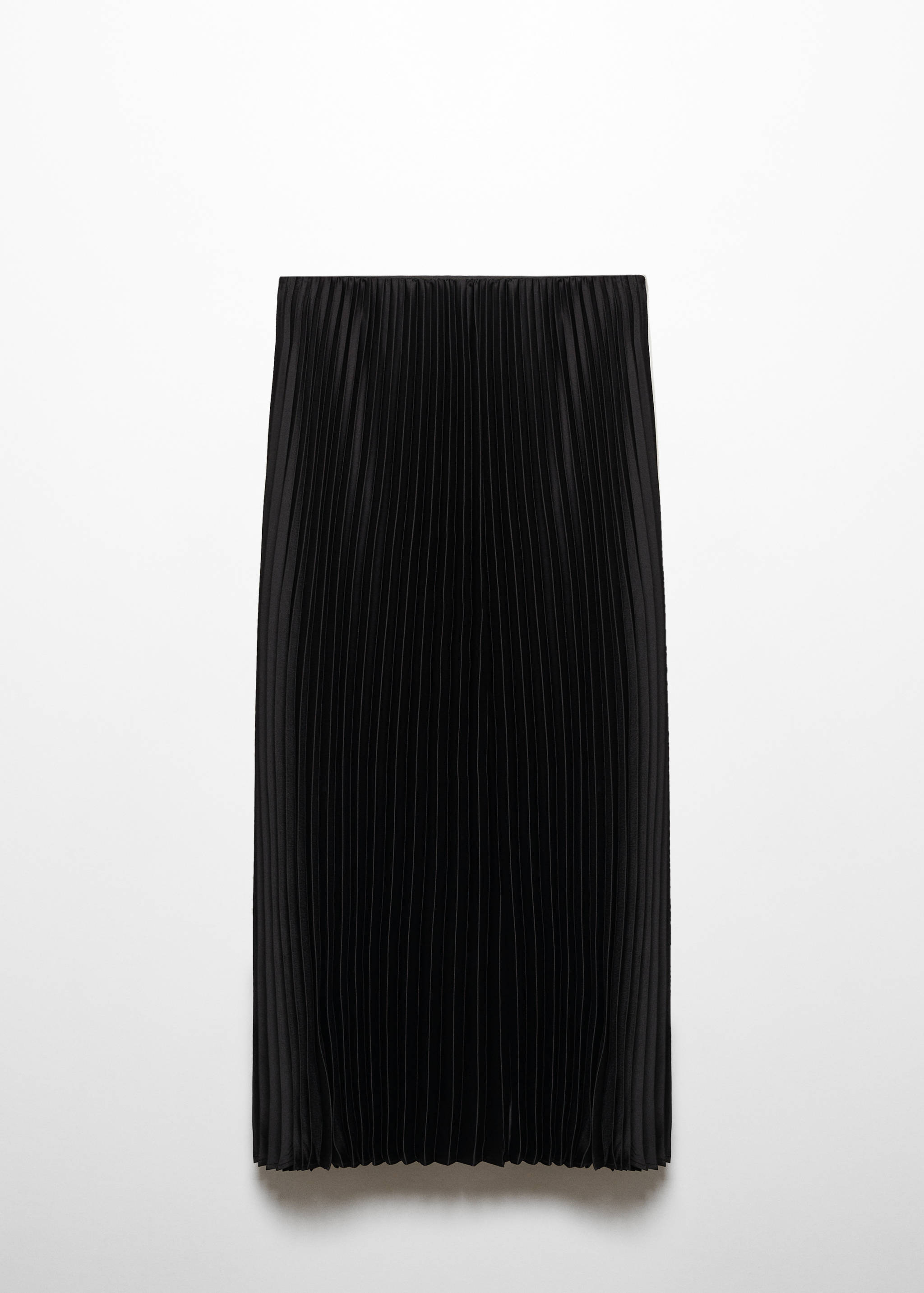 Satin pleated skirt - Article without model