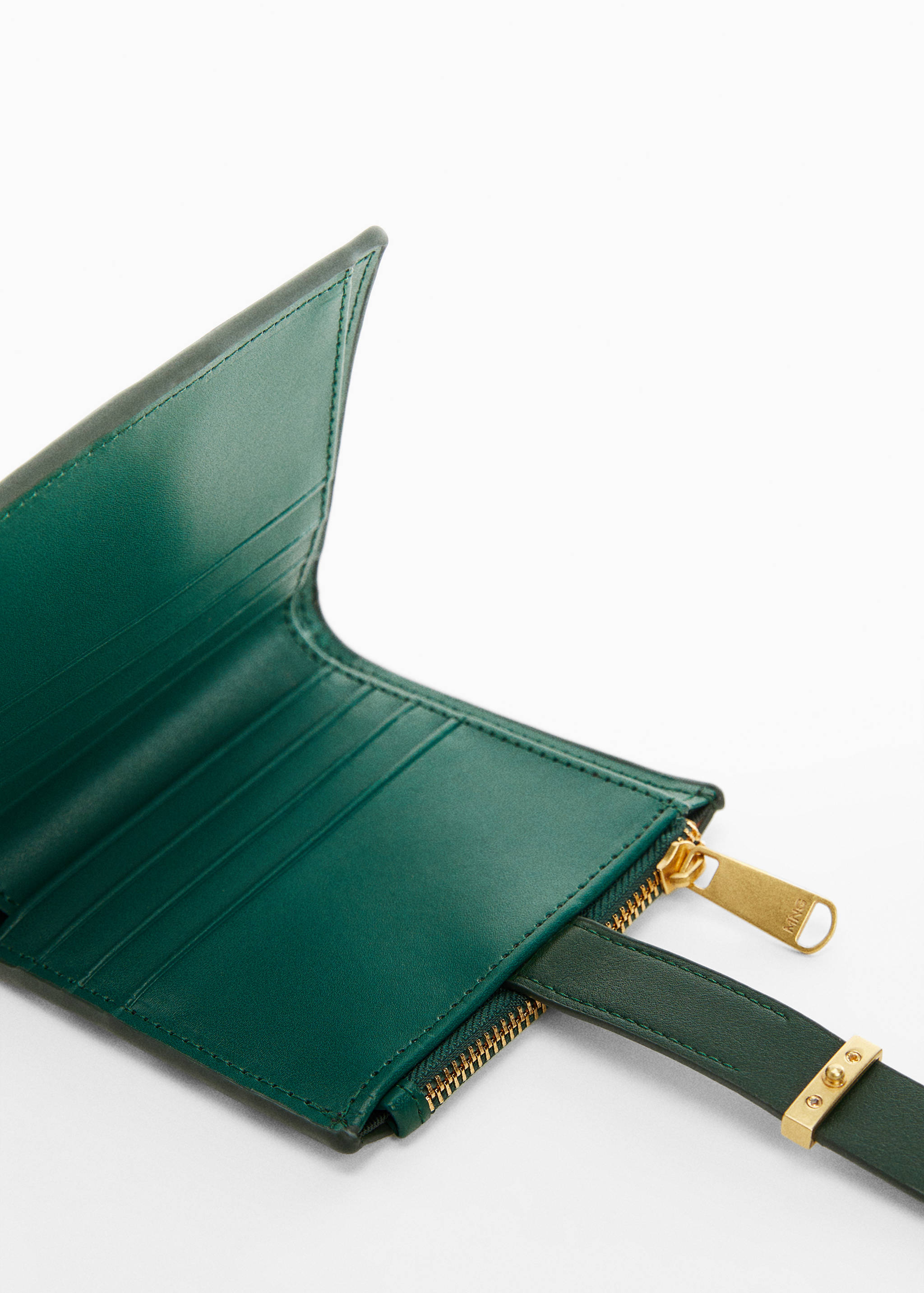 Wallet with printed logo - Medium plane