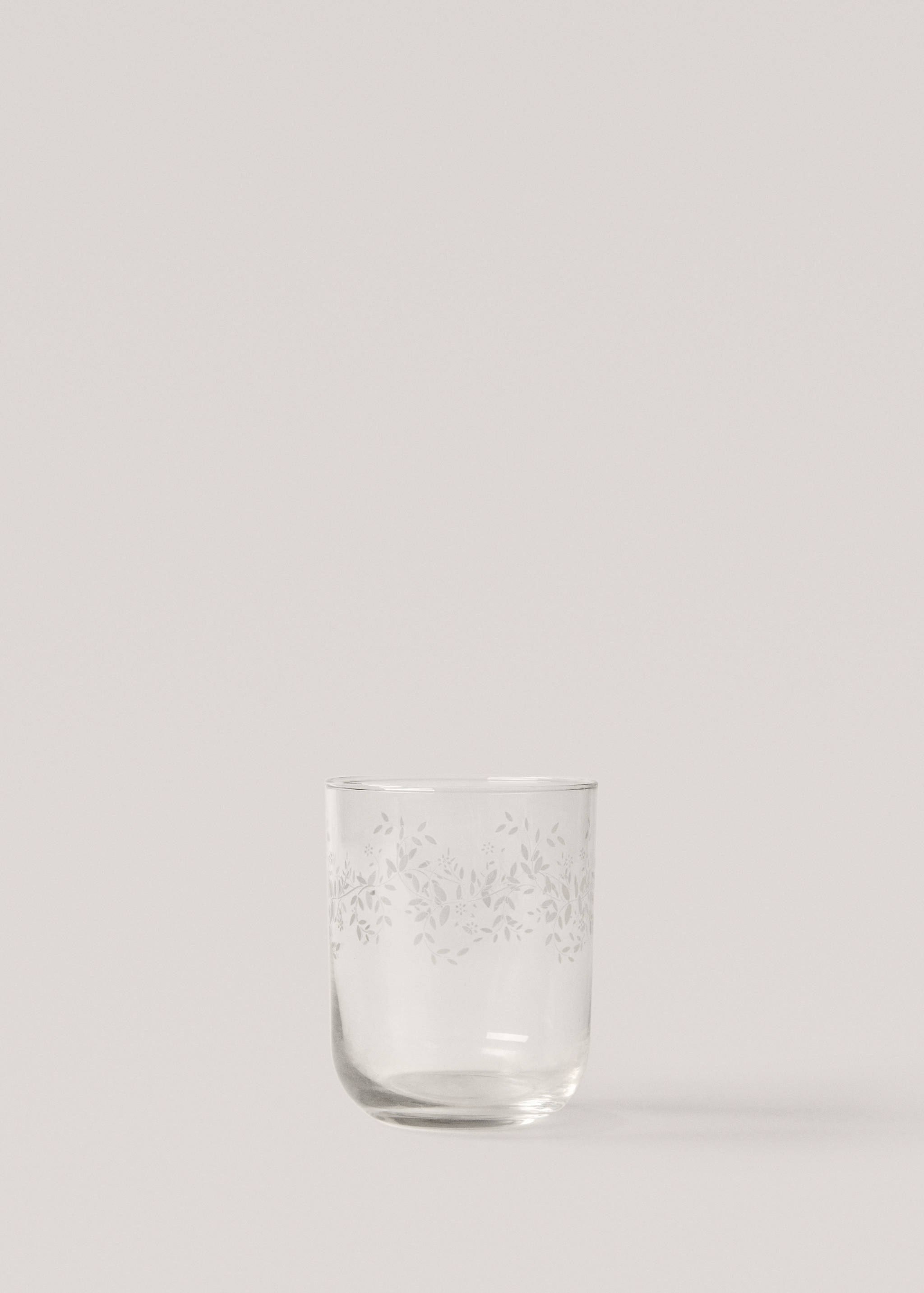 Flowers decal glass - Article without model