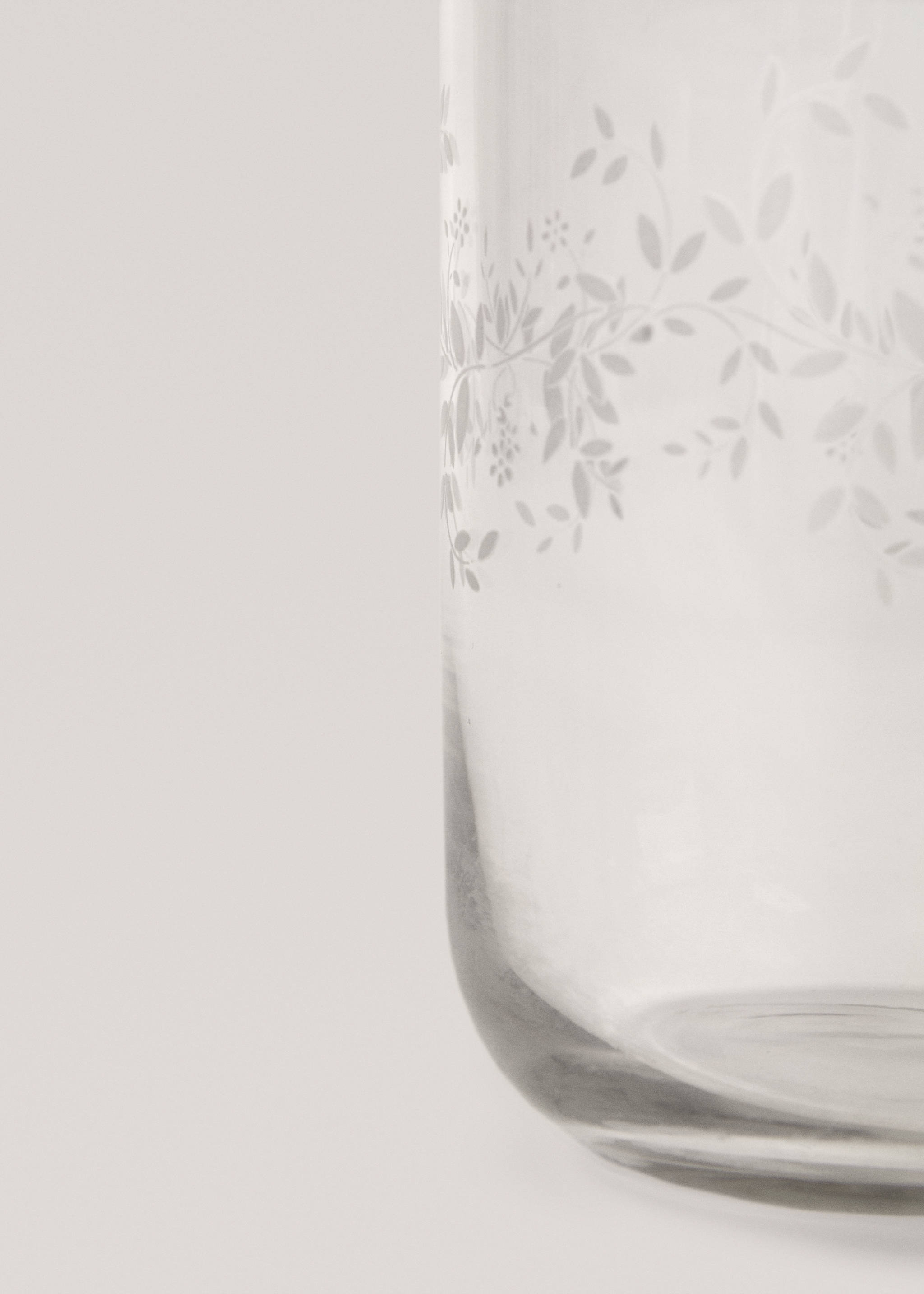 Flowers decal glass - Details of the article 2