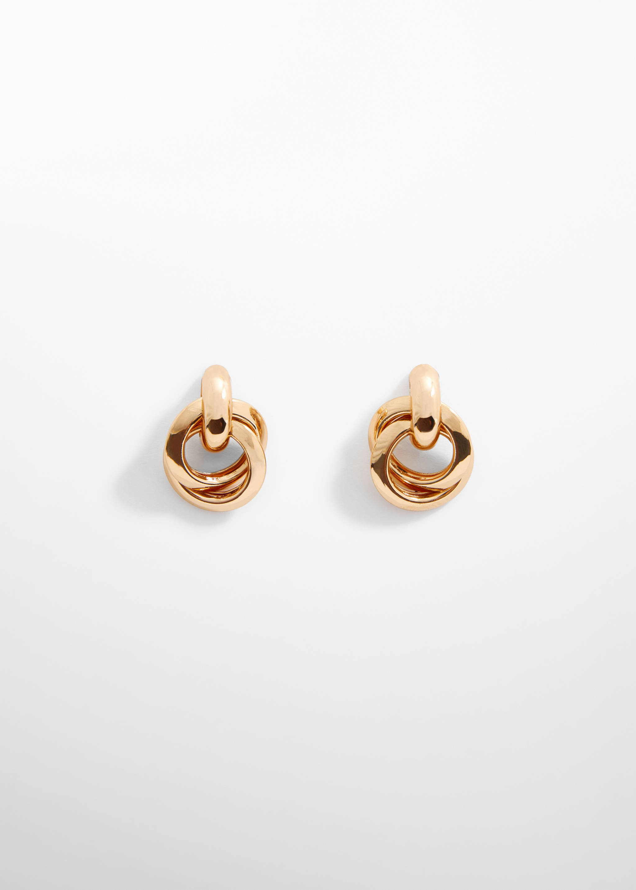 Intertwined hoop earrings - Article without model