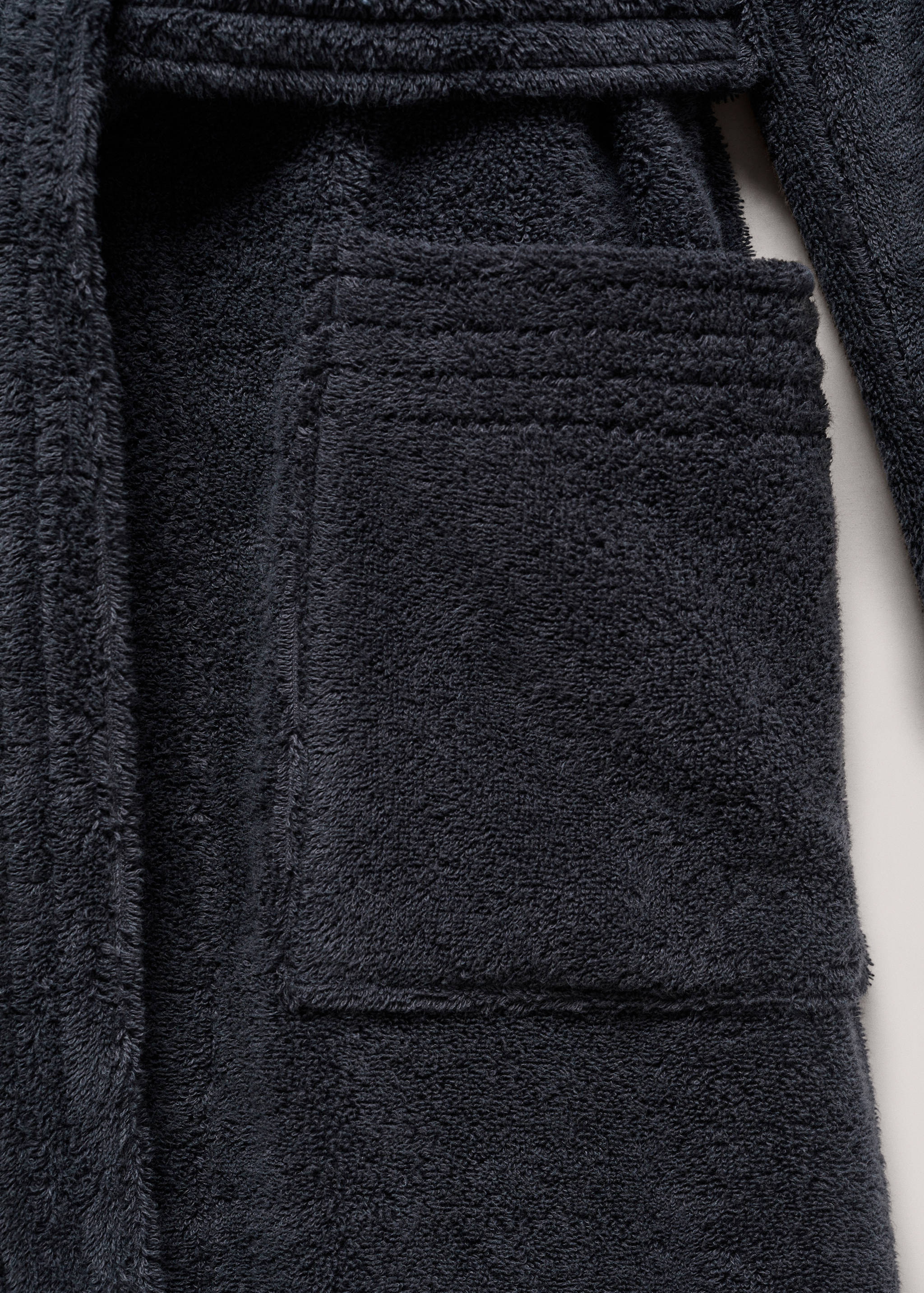 100% cotton bathrobe - Details of the article 1