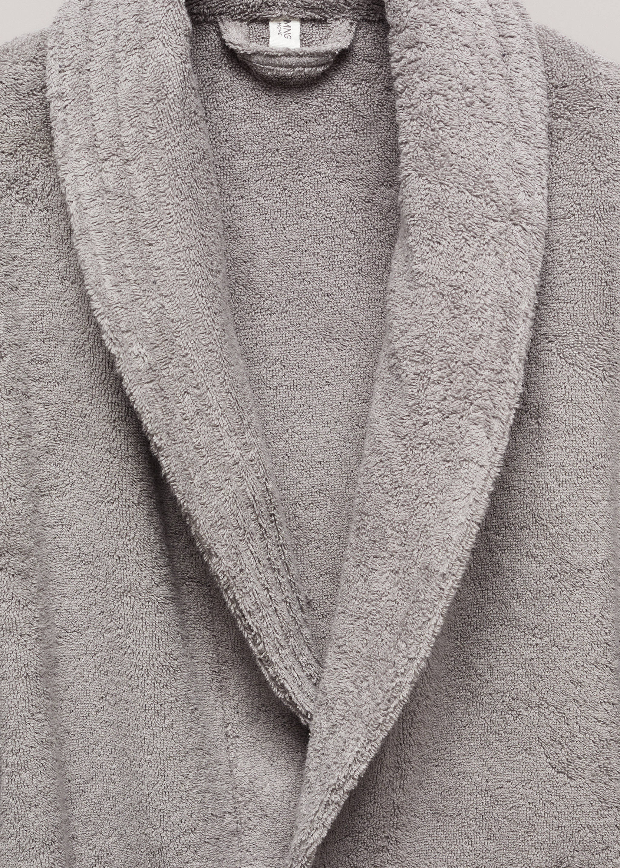 100% cotton bathrobe - Details of the article 1