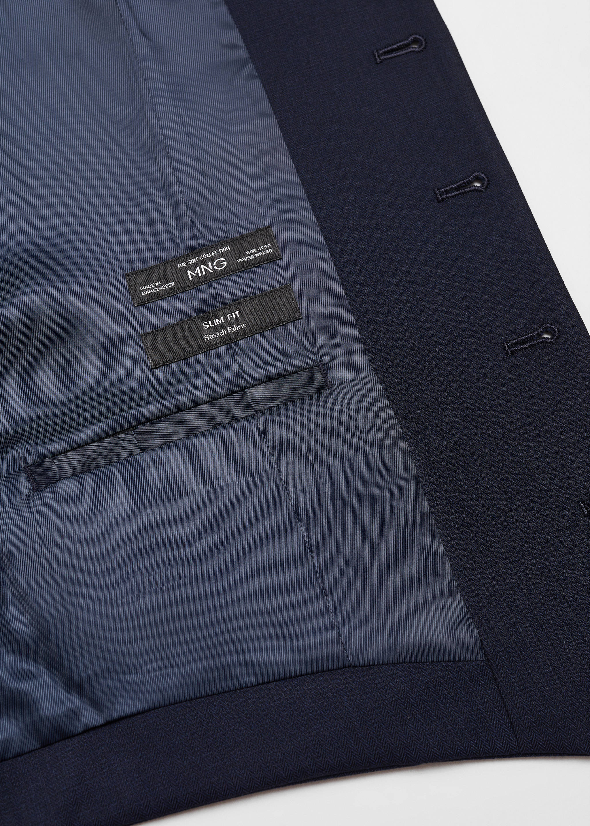Chaleco traje slim fit - Detalle del artículo 8