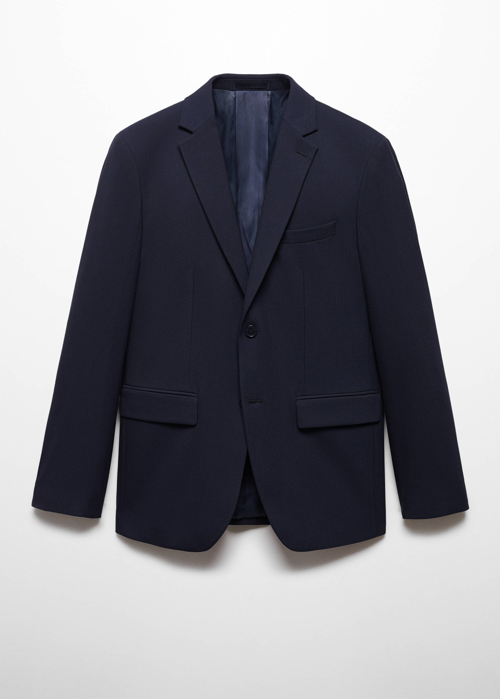 Stretch-fabric slim-fit suit jacket - Article without model