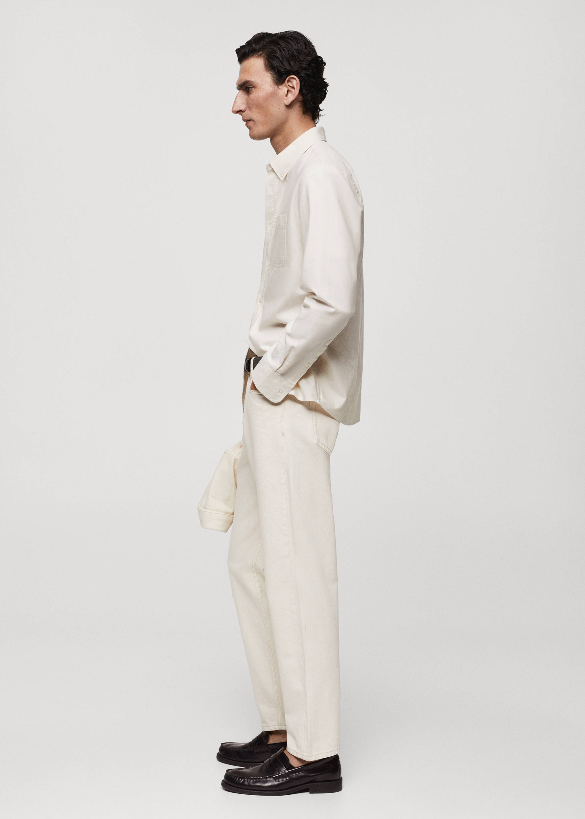 Chemise regular fit coton Oxford - Détail de l'article 2