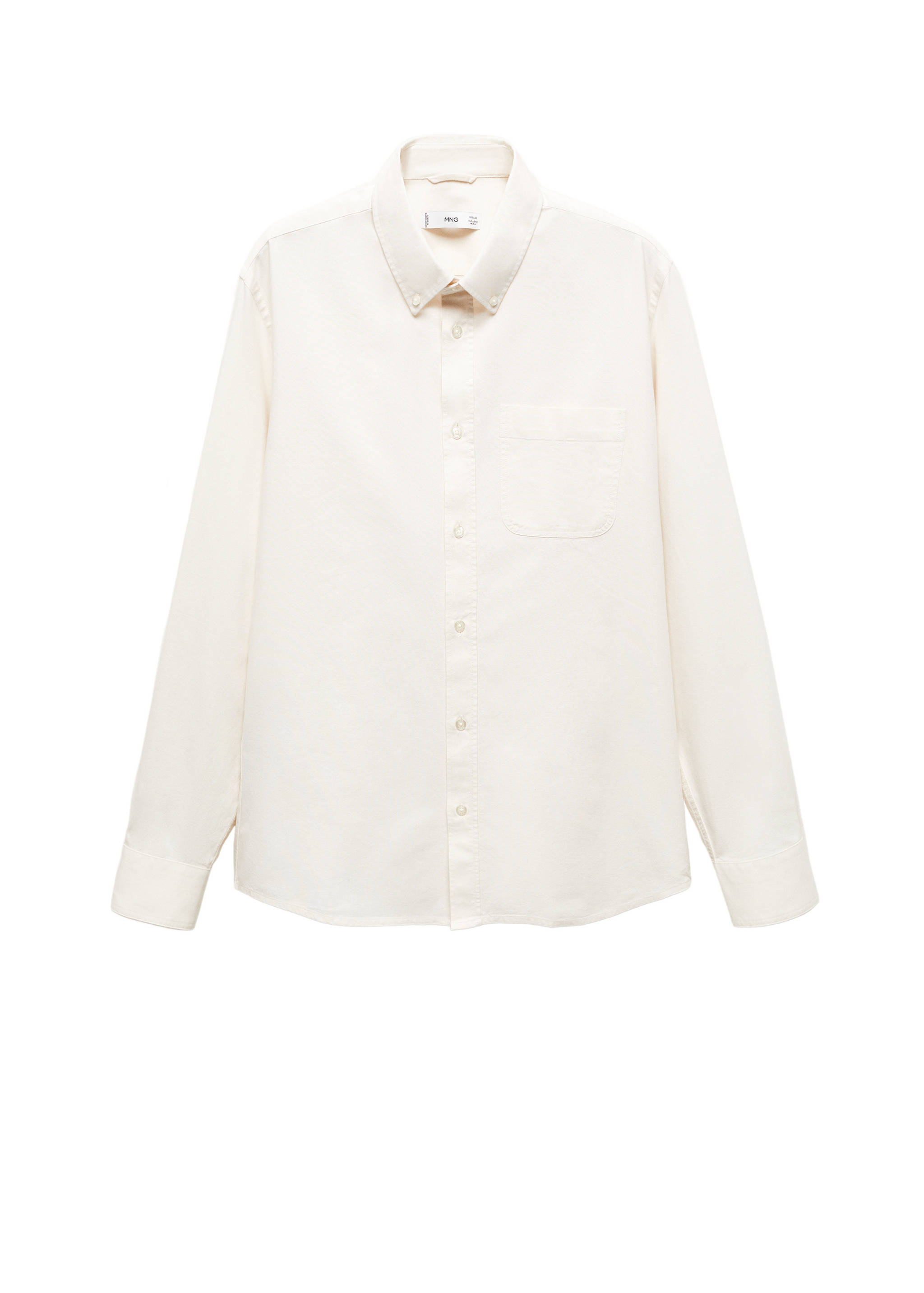 Chemise regular fit coton Oxford - Détail de l'article 9