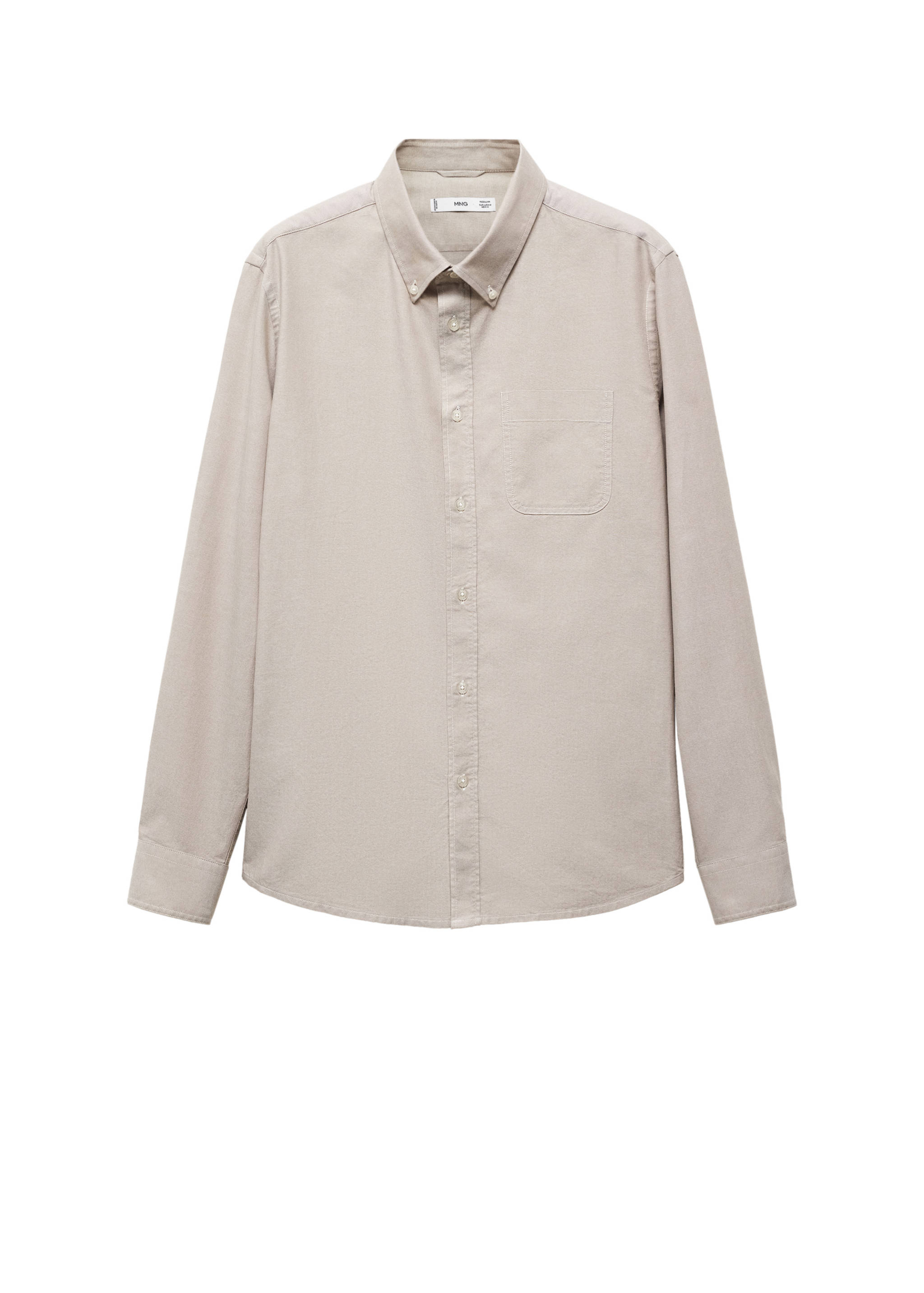 Chemise regular fit coton Oxford - Détail de l'article 9