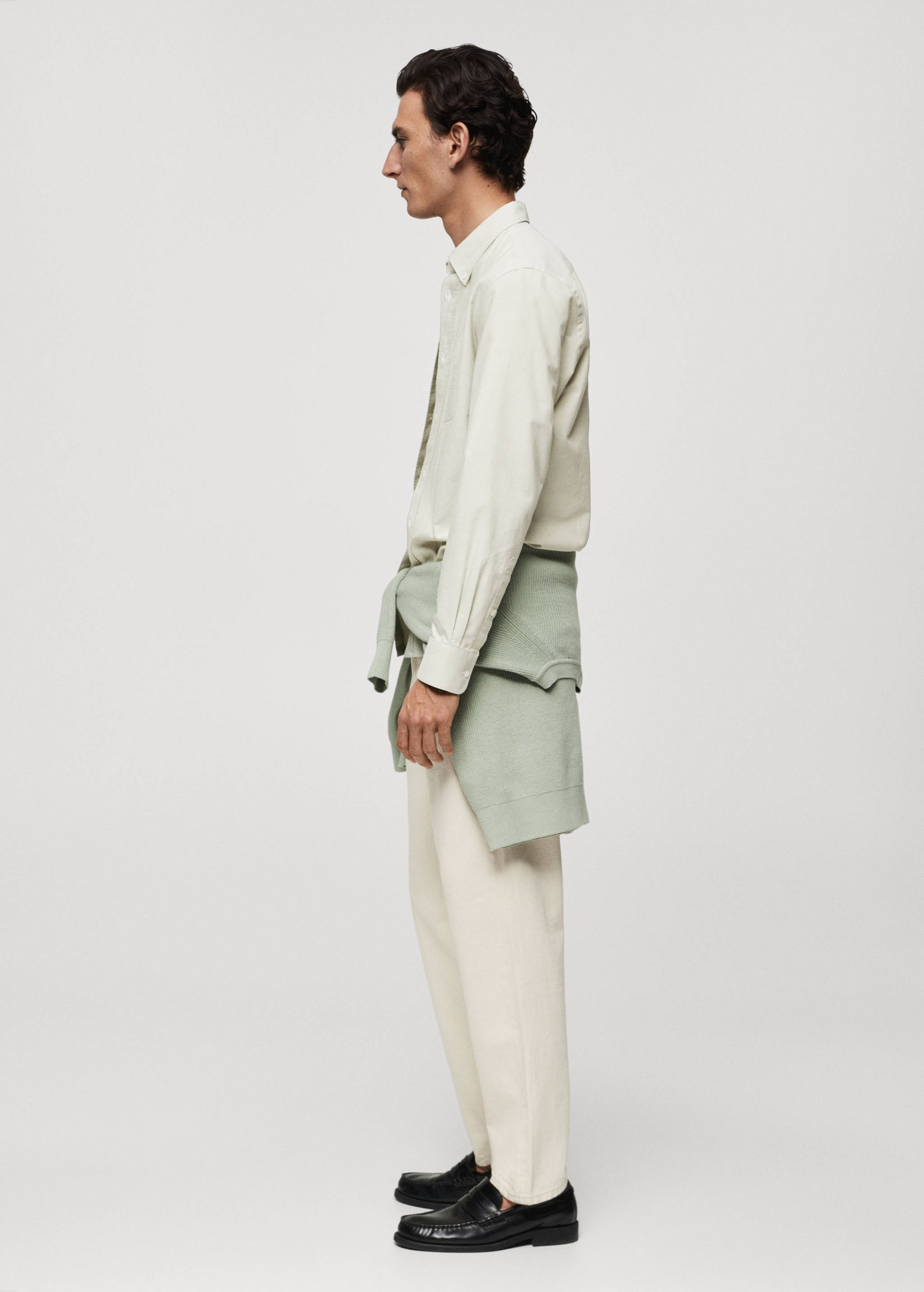 Chemise regular fit coton Oxford - Détail de l'article 2