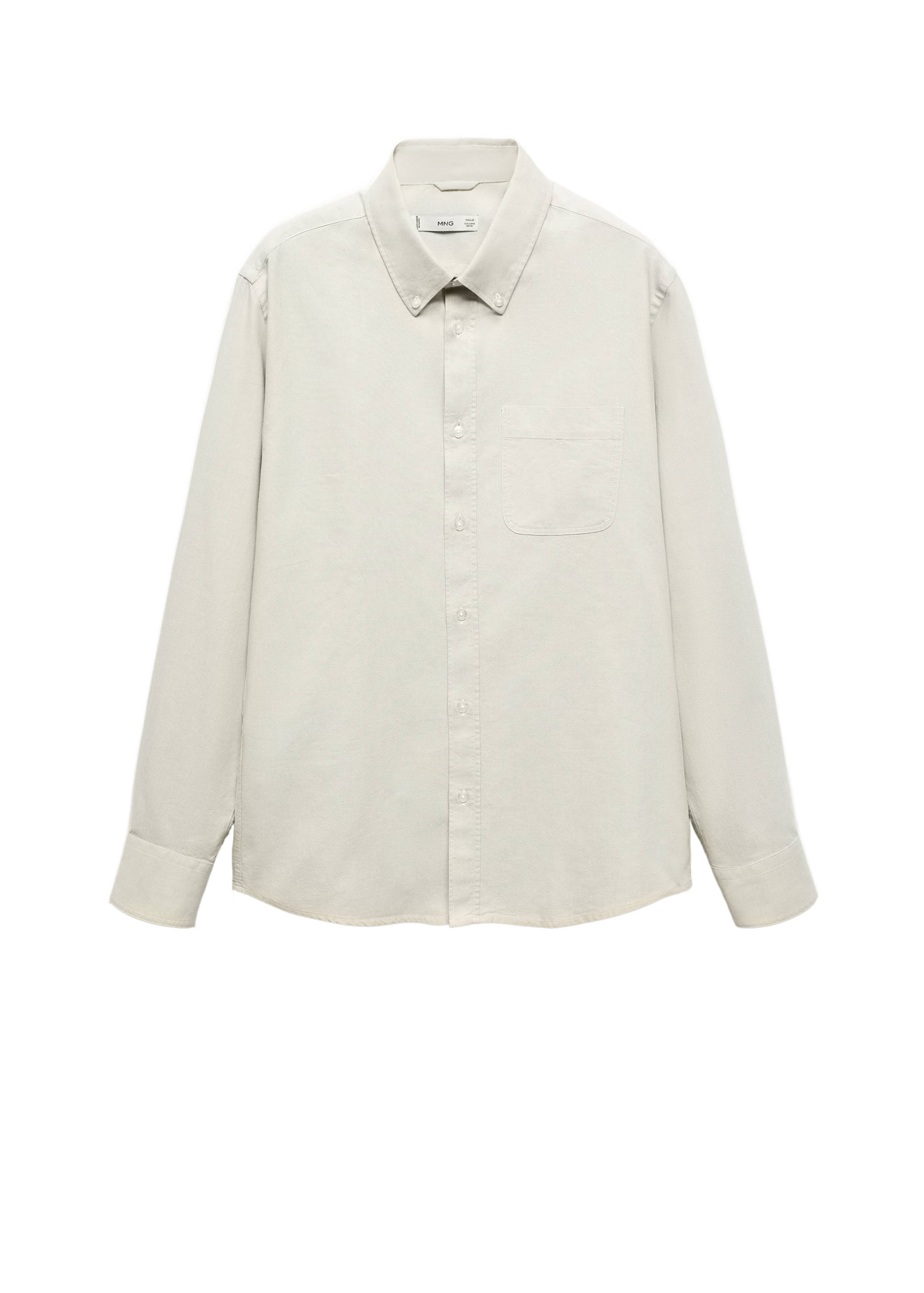 Chemise regular fit coton Oxford - Détail de l'article 9