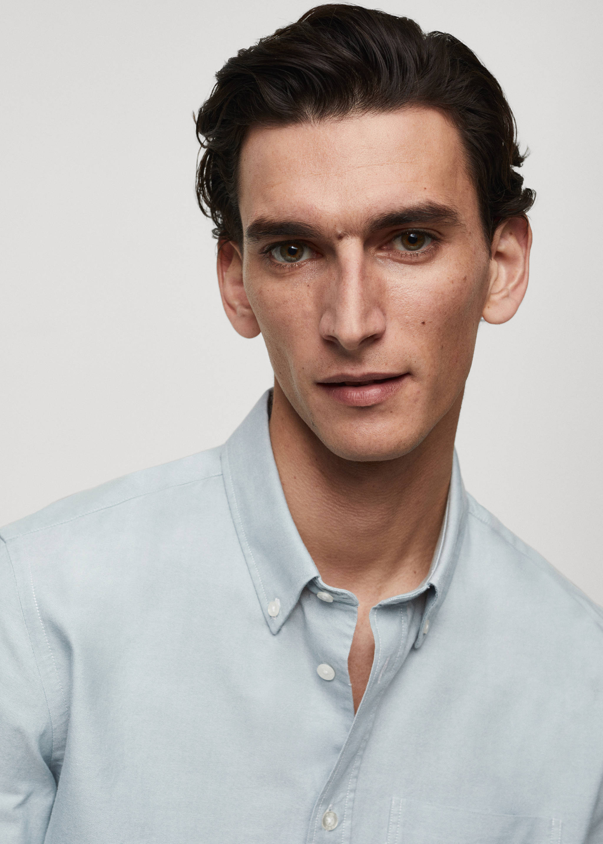 Chemise regular fit coton Oxford - Détail de l'article 1