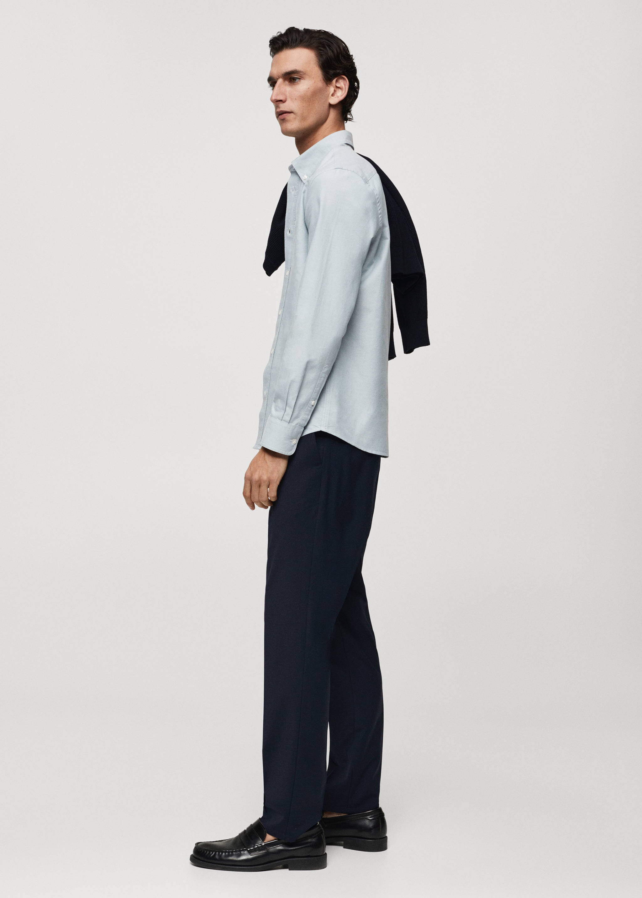 Chemise regular fit coton Oxford - Détail de l'article 2