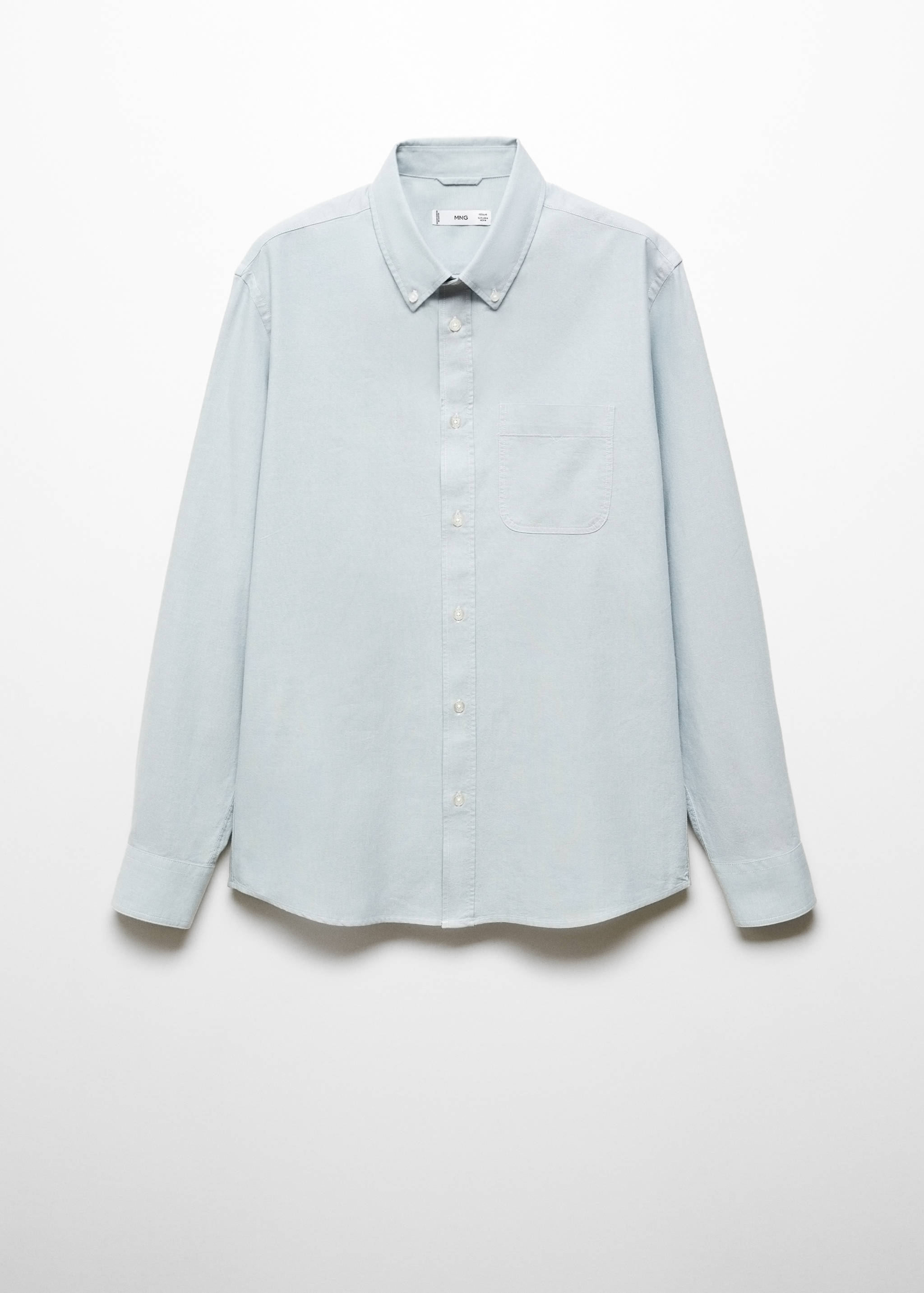 Chemise regular fit coton Oxford - Article sans modèle