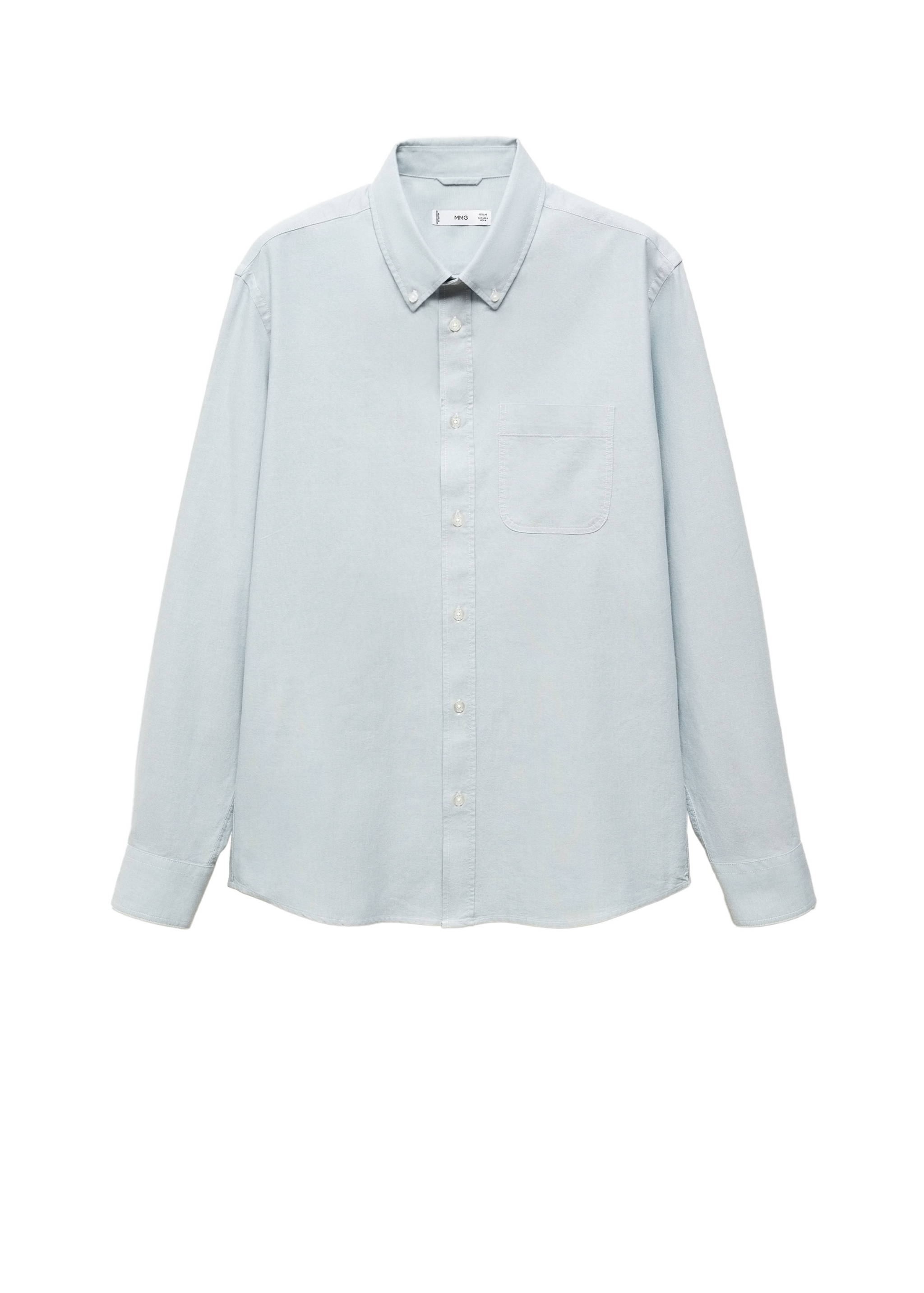 Chemise regular fit coton Oxford - Détail de l'article 9