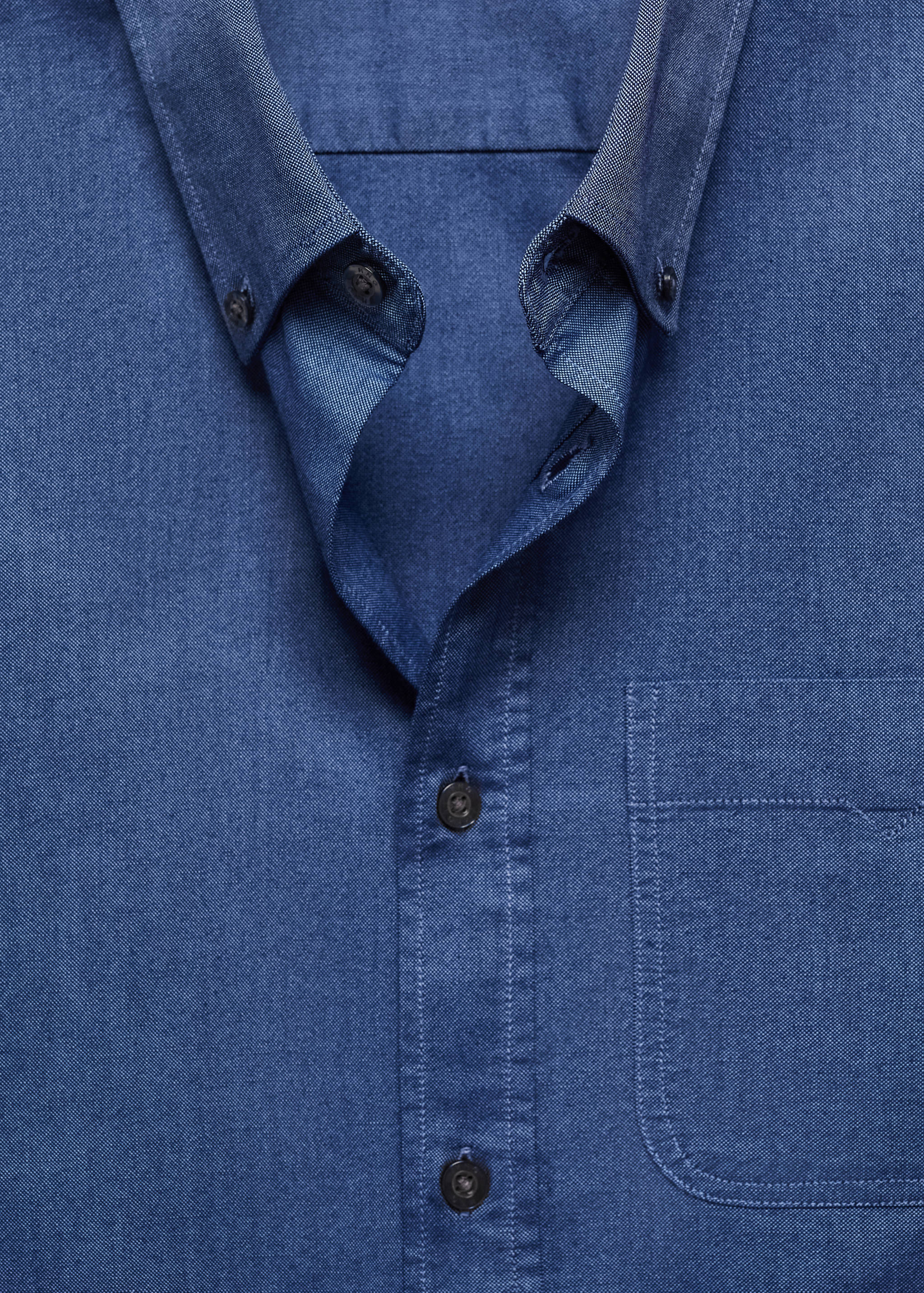 Chemise regular fit coton Oxford - Détail de l'article 8