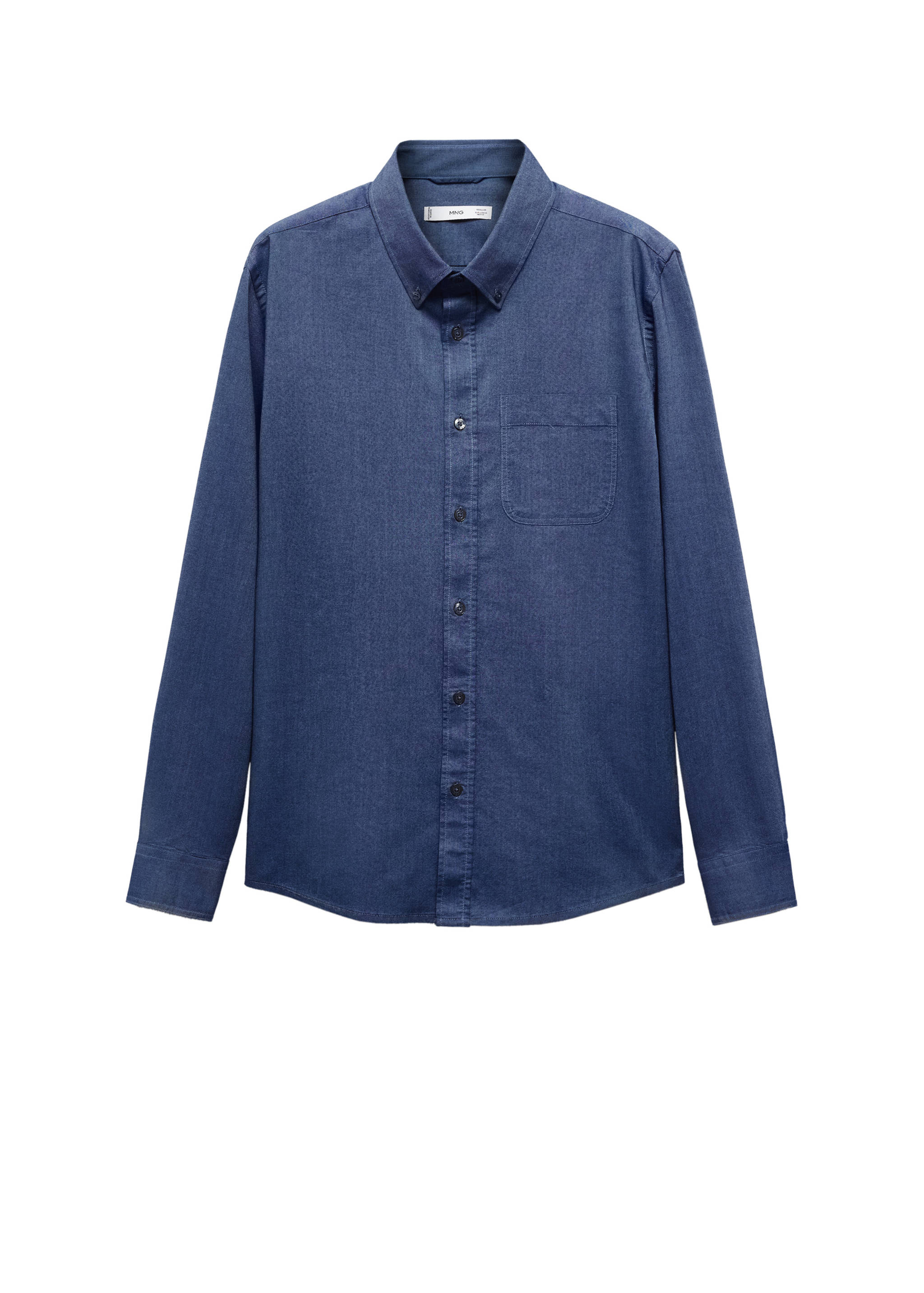 Chemise regular fit coton Oxford - Détail de l'article 9