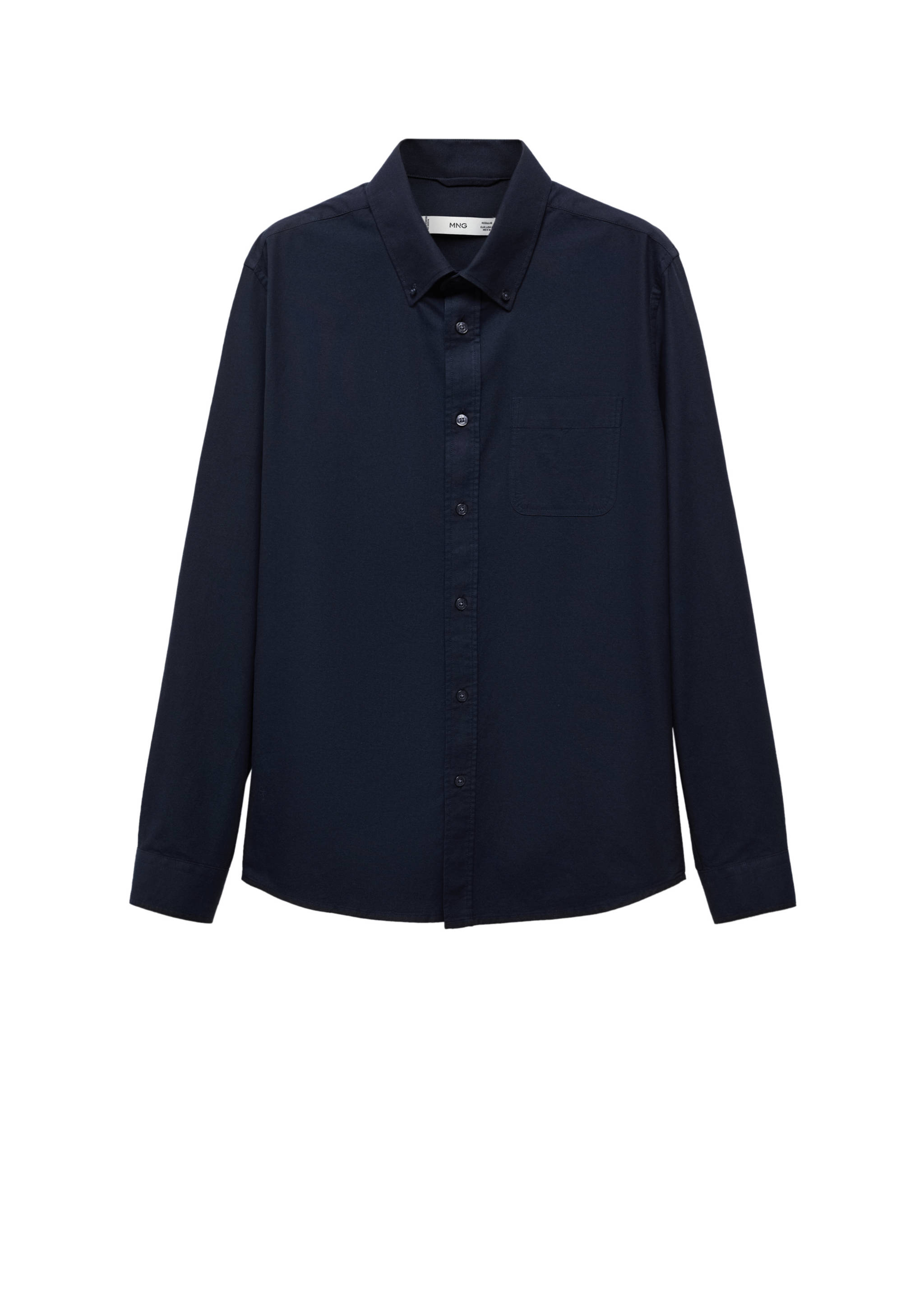 Chemise regular fit coton Oxford - Détail de l'article 9