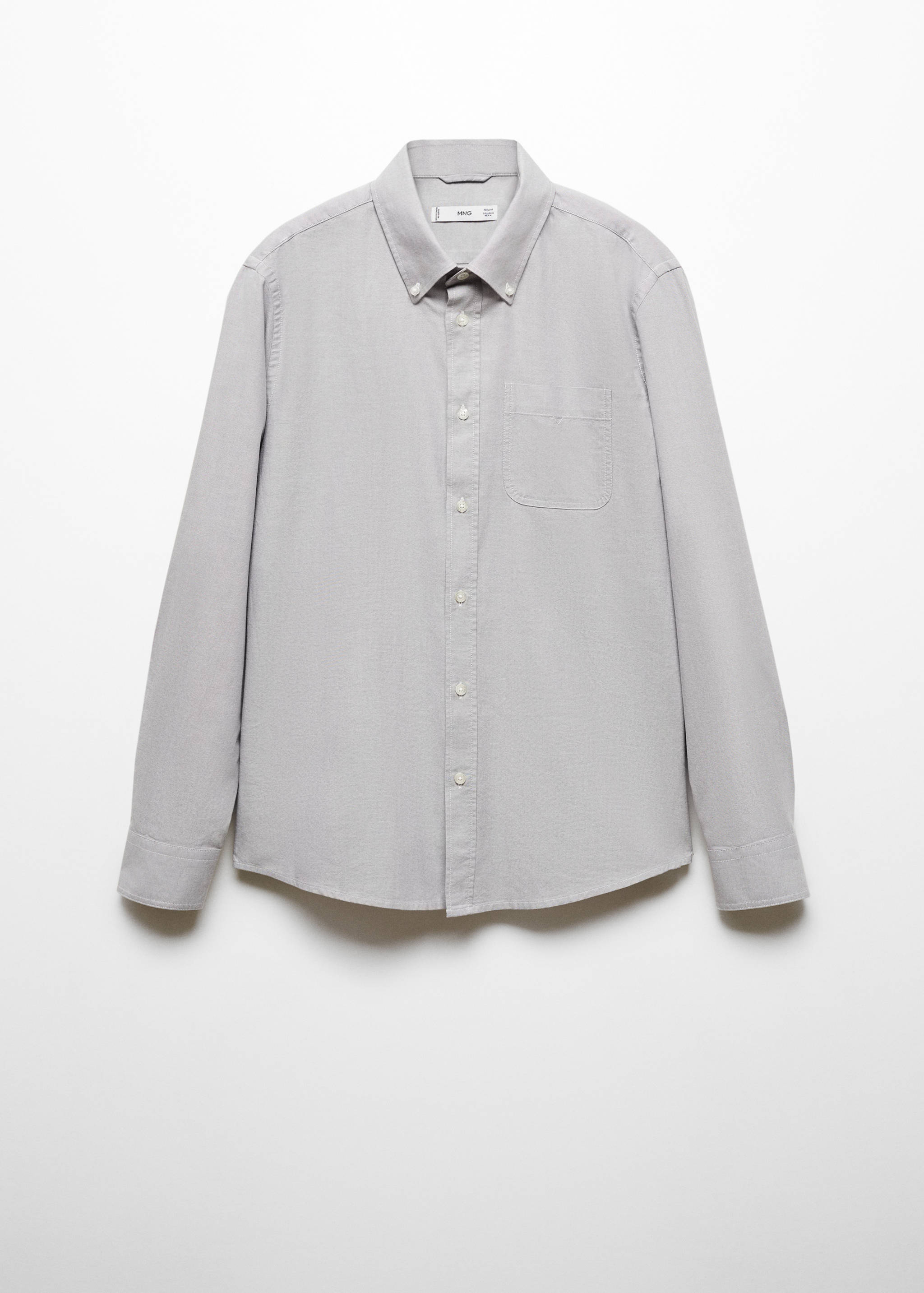 Chemise regular fit coton Oxford - Article sans modèle