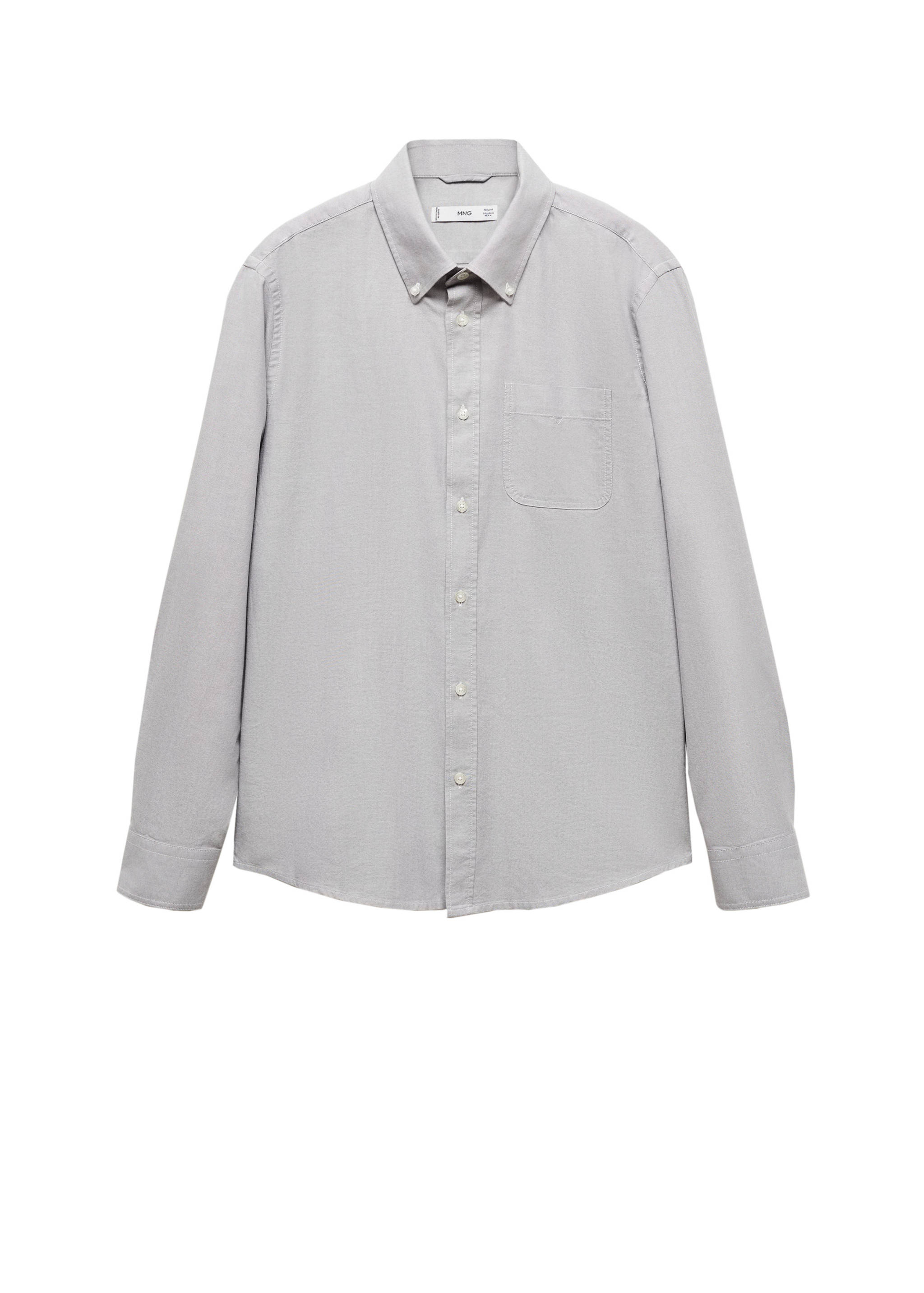 Chemise regular fit coton Oxford - Détail de l'article 9