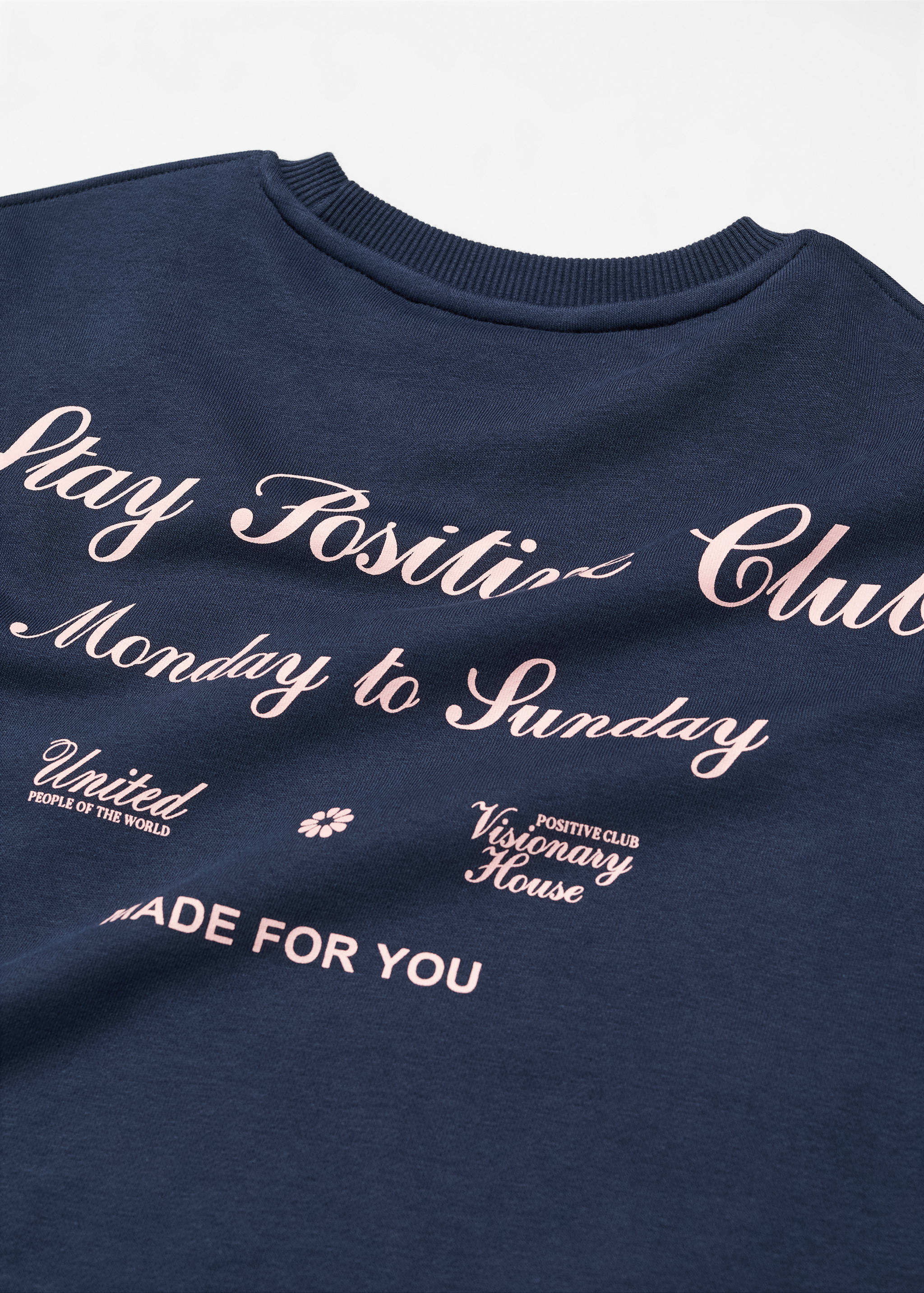 Printed message sweatshirt - Details of the article 8