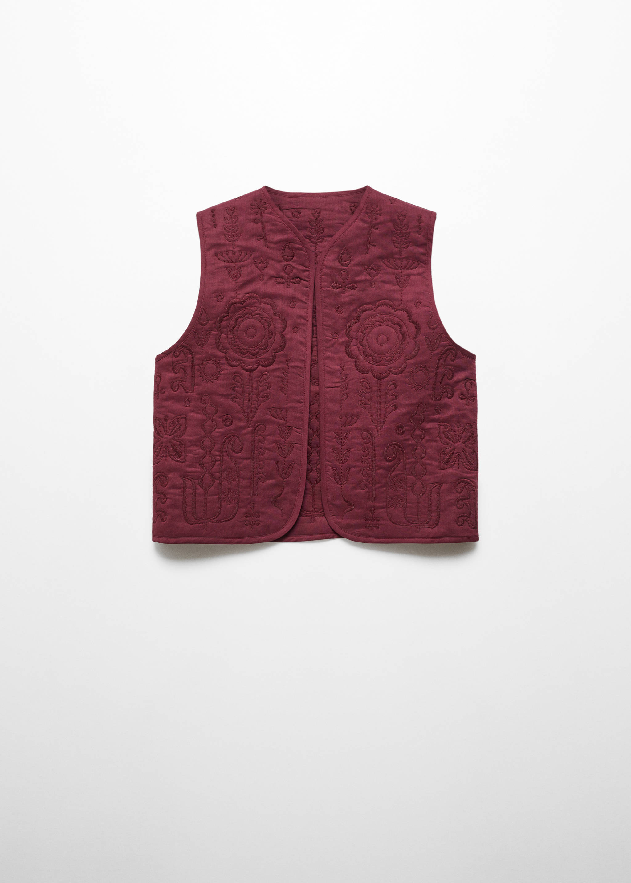 Gilet brodé - Article sans modèle